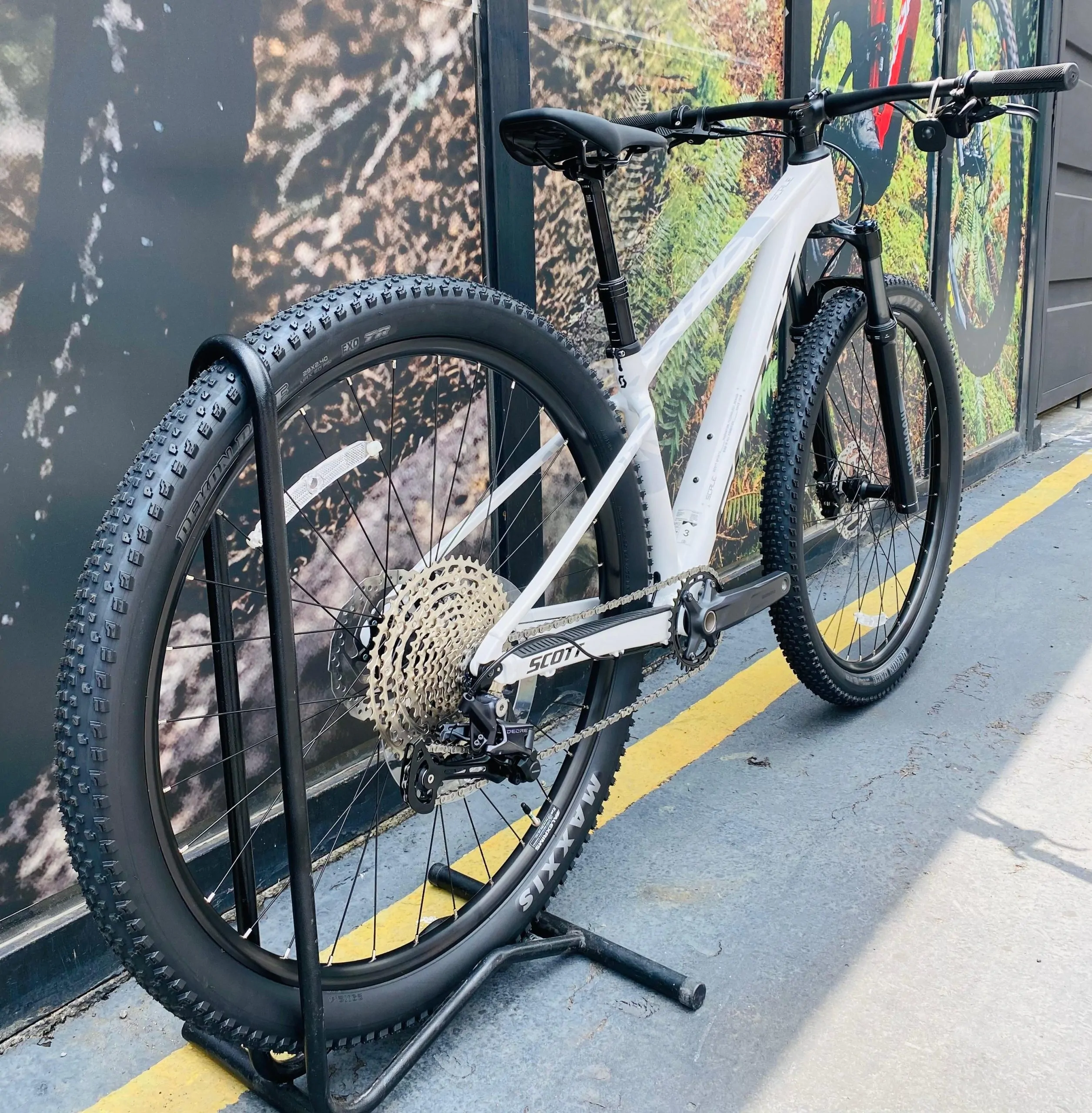 BICICLETA MTB SCOTT SCALE 940 12S 10-51T / 2026 BLANCO - Imagen 2