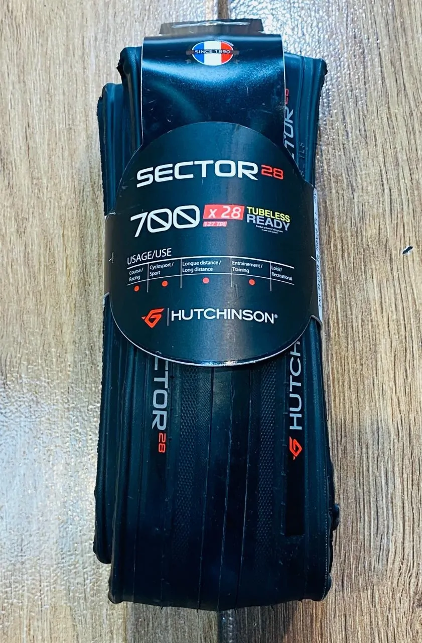 LLANTA BICI RUTA HUTCHINSON SECTOR28 700X28 127TPI TUBELESS READY - Imagen 3