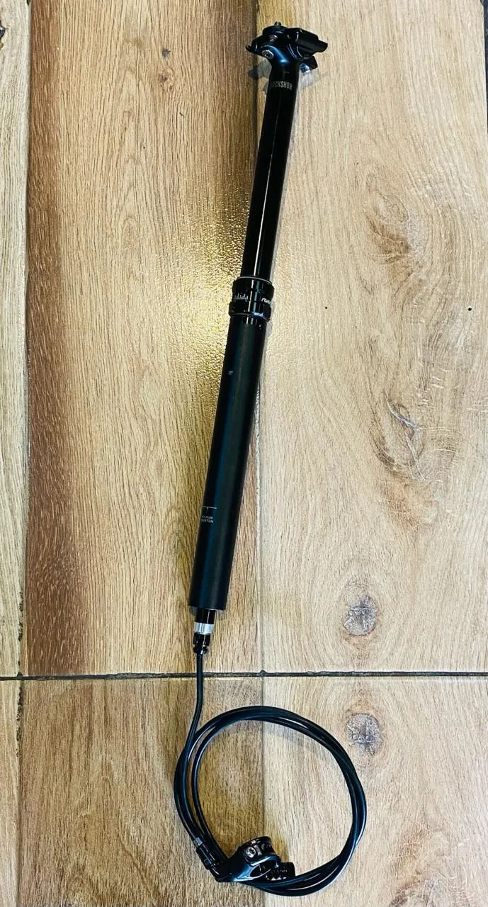 DROPPER ROCK SHOX REVERB  31.6MM 480MM CON PALANCA DE BLOQUEO (USADO) - Imagen 2