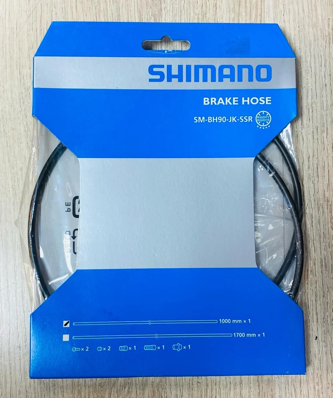 A MANGUERA FRENO DISCO SM-BH90-JK-SSR 1000MM RUTA SHIMANO (502783) - Imagen 2