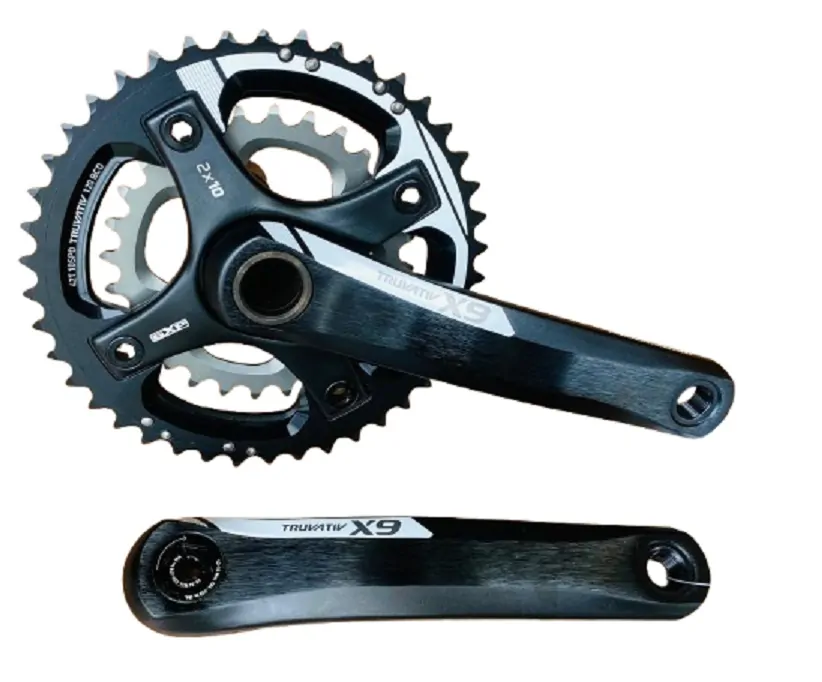 BIELAS/BIPLATO TRUVATIV X9 42-28T 120BCD 2X10SPD (NUEVO) - Imagen 1