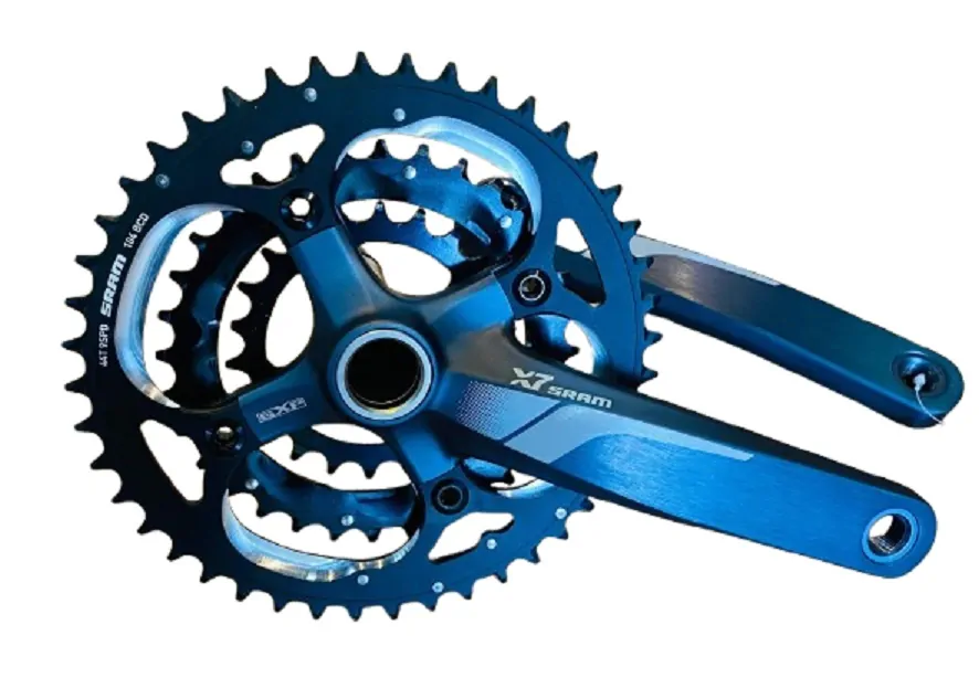 BIELAS/TRIPLATO SRAM X7 GXP 104BCD 9SPD 44-32-22 (NUEVO) - Imagen 1