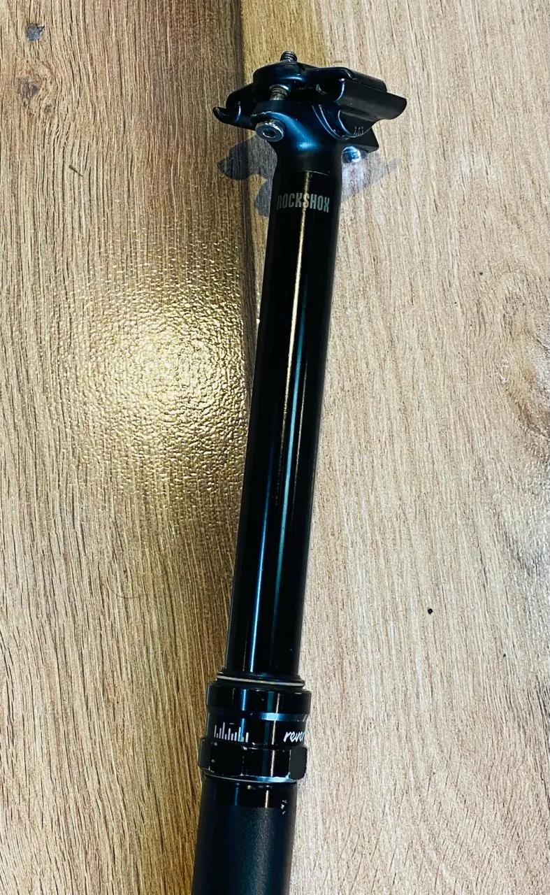 DROPPER ROCK SHOX REVERB  31.6MM 480MM CON PALANCA DE BLOQUEO (USADO) - Imagen 1