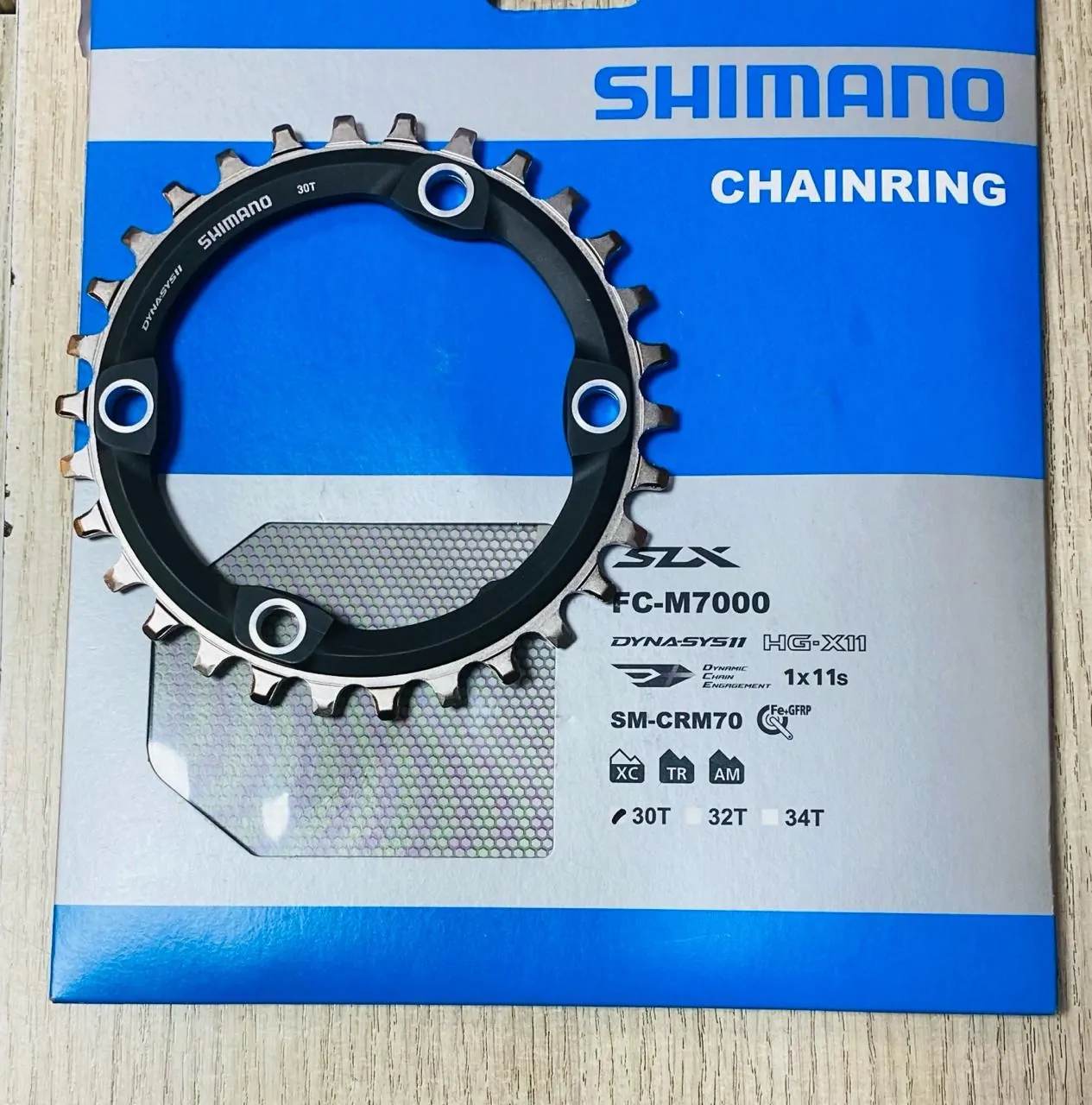 BB CORONILLA SHIMANO SLX M7000 CRM70 1*11VEL 30T (305689) - Imagen 2