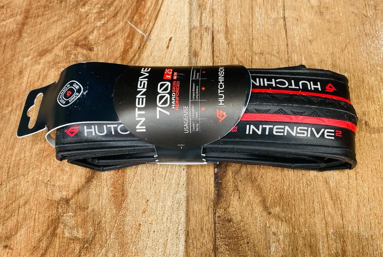BB LLANTA BICI RUTA HUTCHINSON INTENSIVE2 700X25 66TPI - Imagen 3