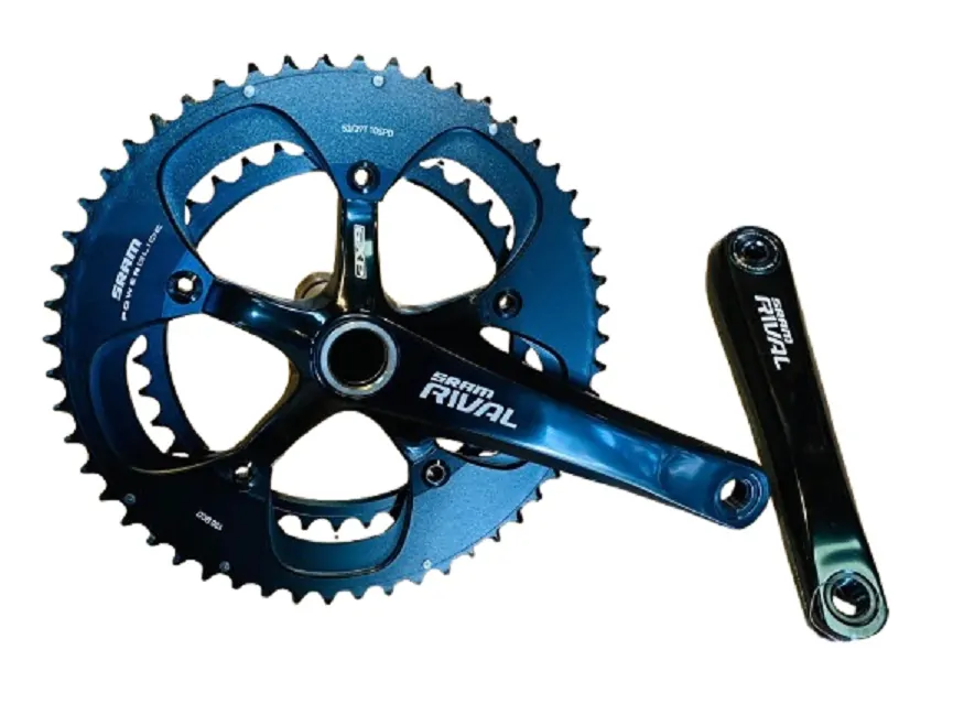 BIELAS/BIPLATO SRAM RIVAL 53/39G 10SPD 130BCD (NUEVO) - Imagen 1