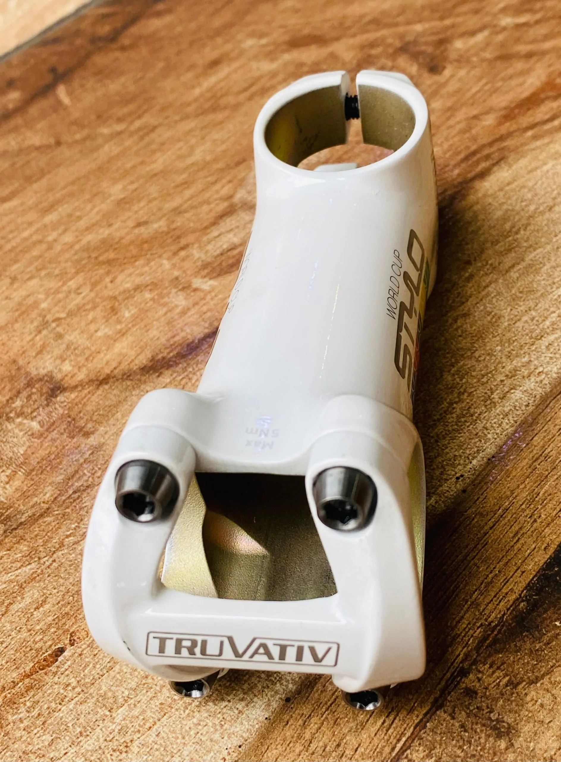 POTENCIA TRUVATIV STYLO WORLD CUP 31.8 90MM BLANCO (NUEVO) - Imagen 3