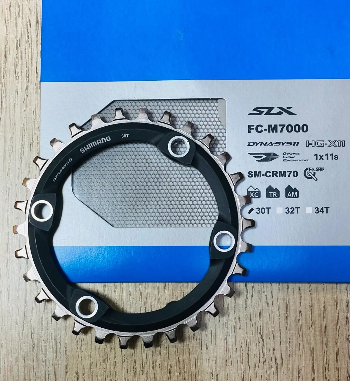 CC CORONILLA SHIMANO SLX M7000 CRM70 1*11VEL 30T (305689) - Imagen 3