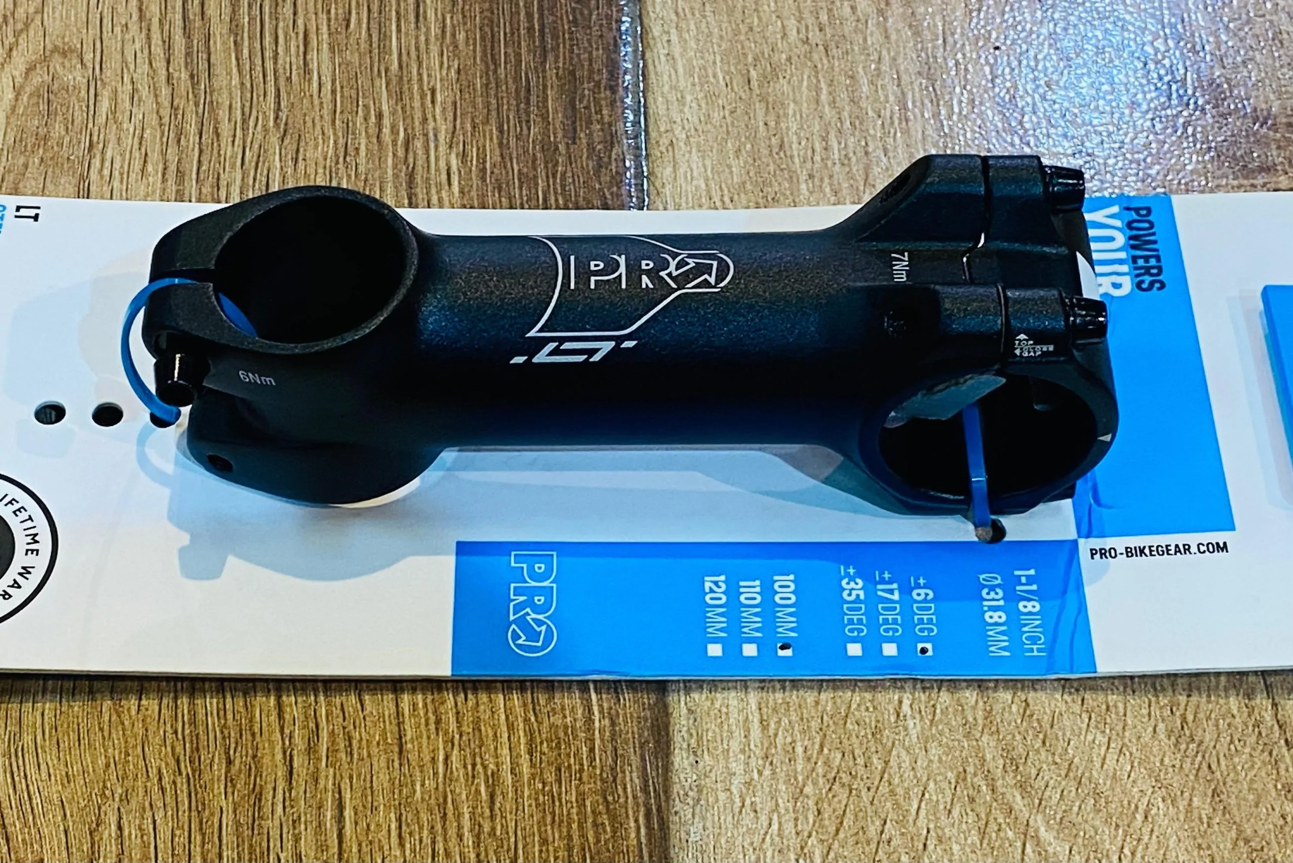 CC POTENCIA LT RUTA/MTB 31.8MM +/-6GR PRO 100MM (601244) - Imagen 4