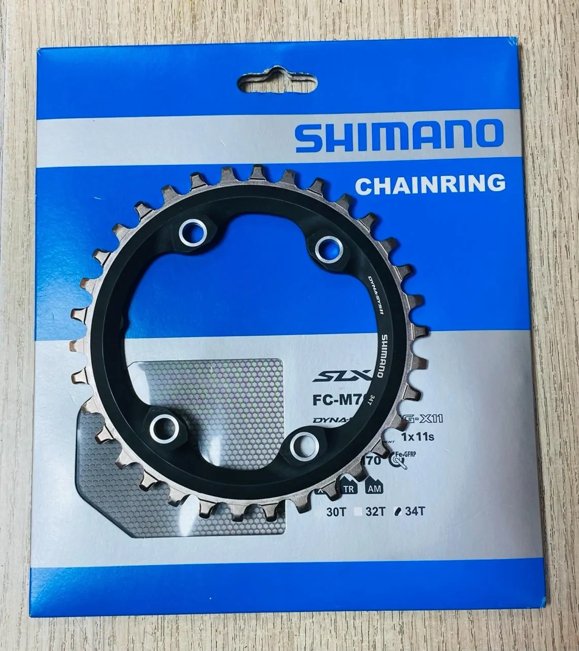 COR1 CORONILLA SHIMANO SLX M7000 CRM70 1*11VEL 34T (305690) - Imagen 2