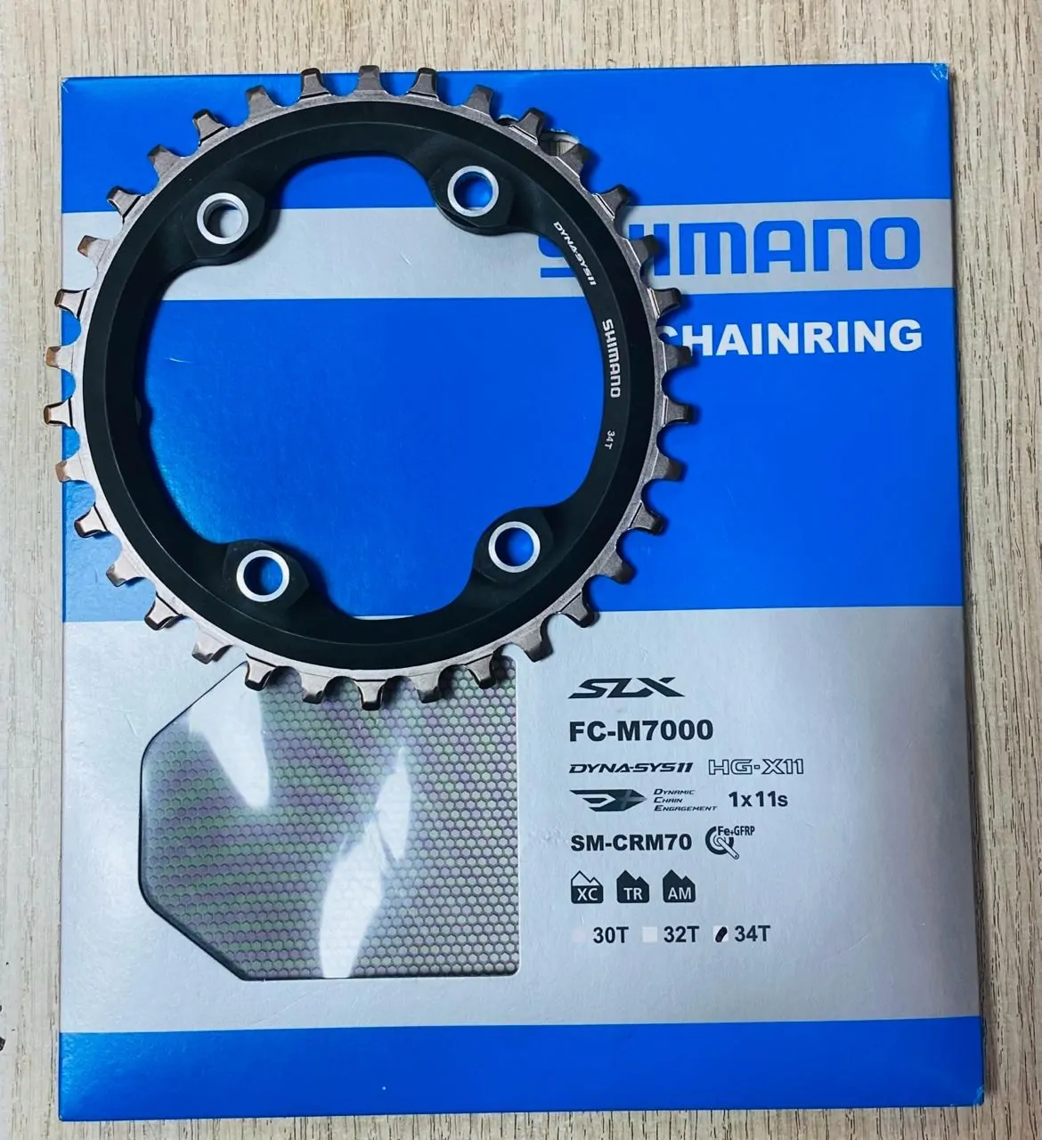 COR3 CORONILLA SHIMANO SLX M7000 CRM70 1*11VEL 34T (305690) - Imagen 3