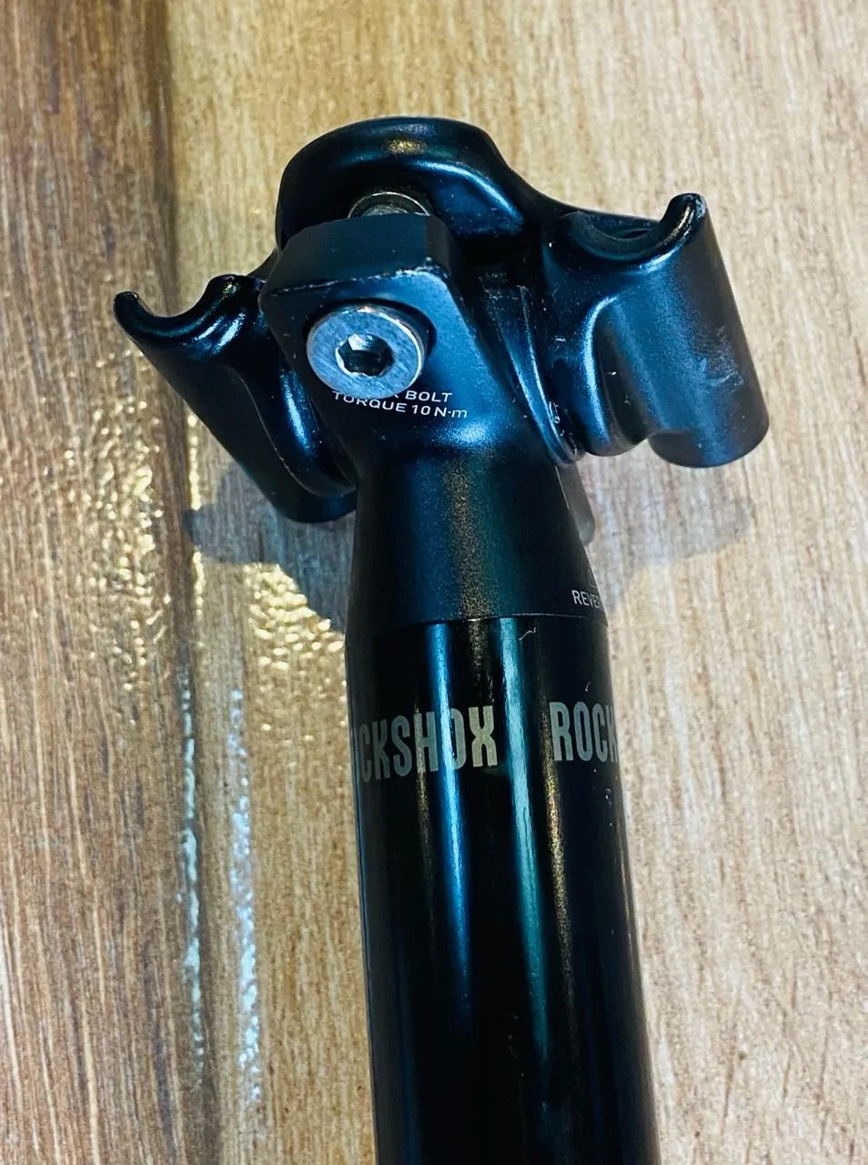 DROPPER ROCK SHOX REVERB  31.6MM 480MM CON PALANCA DE BLOQUEO (USADO) - Imagen 5