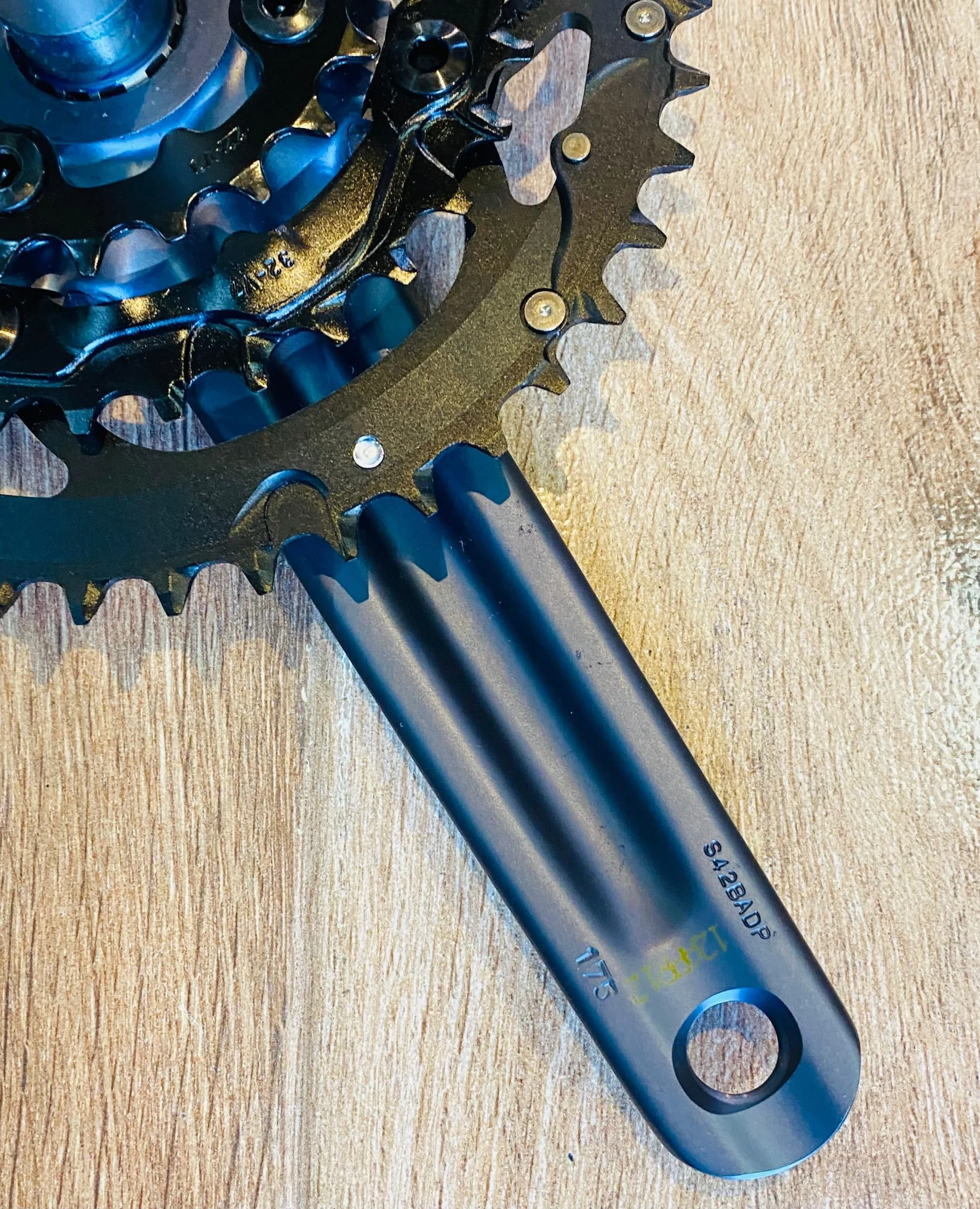 BIELAS/TRIPLATO SRAM X7 GXP 104BCD 9SPD 44-32-22 (NUEVO) - Imagen 6