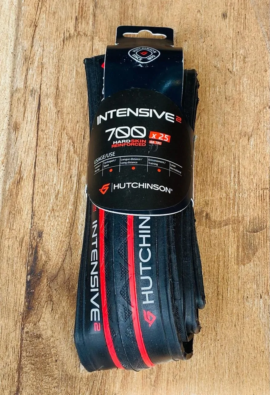 EE LLANTA BICI RUTA HUTCHINSON INTENSIVE2 700X25 66TPI - Imagen 6