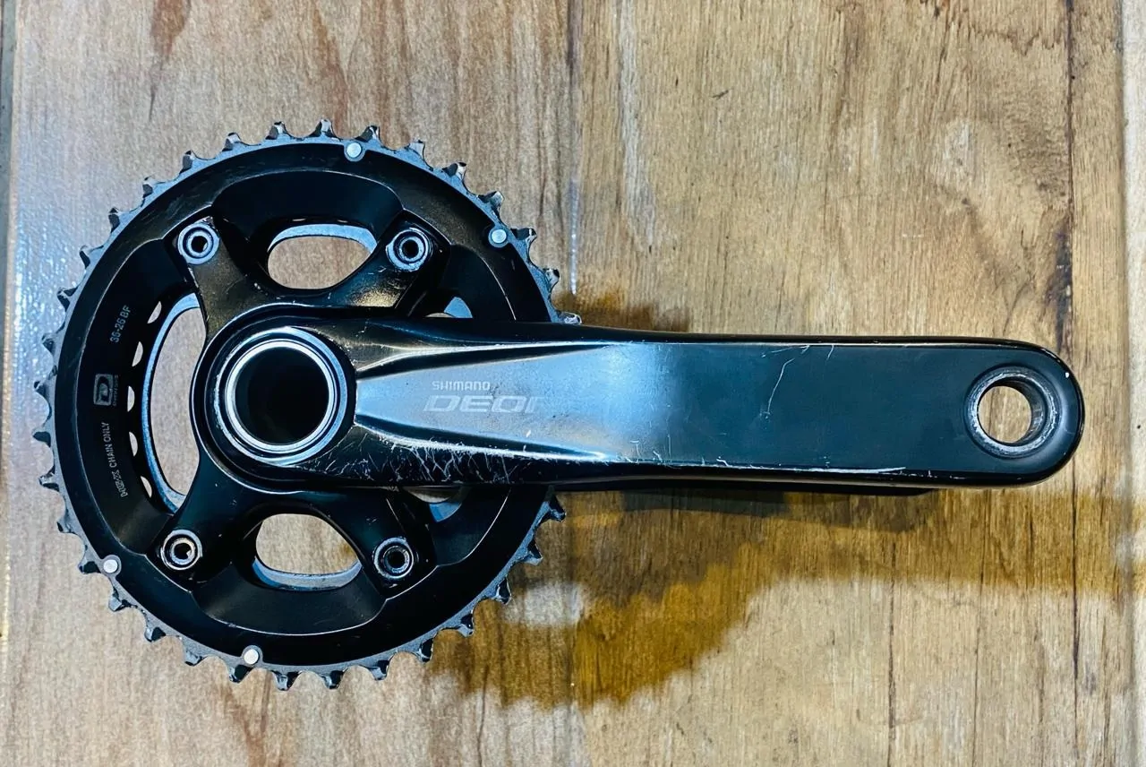 GRUPO MTB SHIMANO DEORE 10VEL 11-42T 36-26 (DE SEGUNDA) - Imagen 4