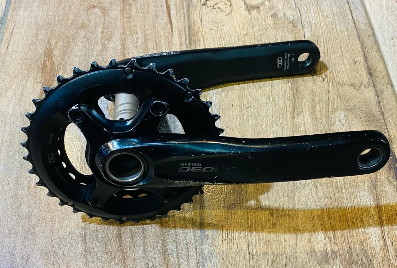 GRUPO MTB SHIMANO DEORE 10VEL 11-42T 36-26 (DE SEGUNDA) - Imagen 9