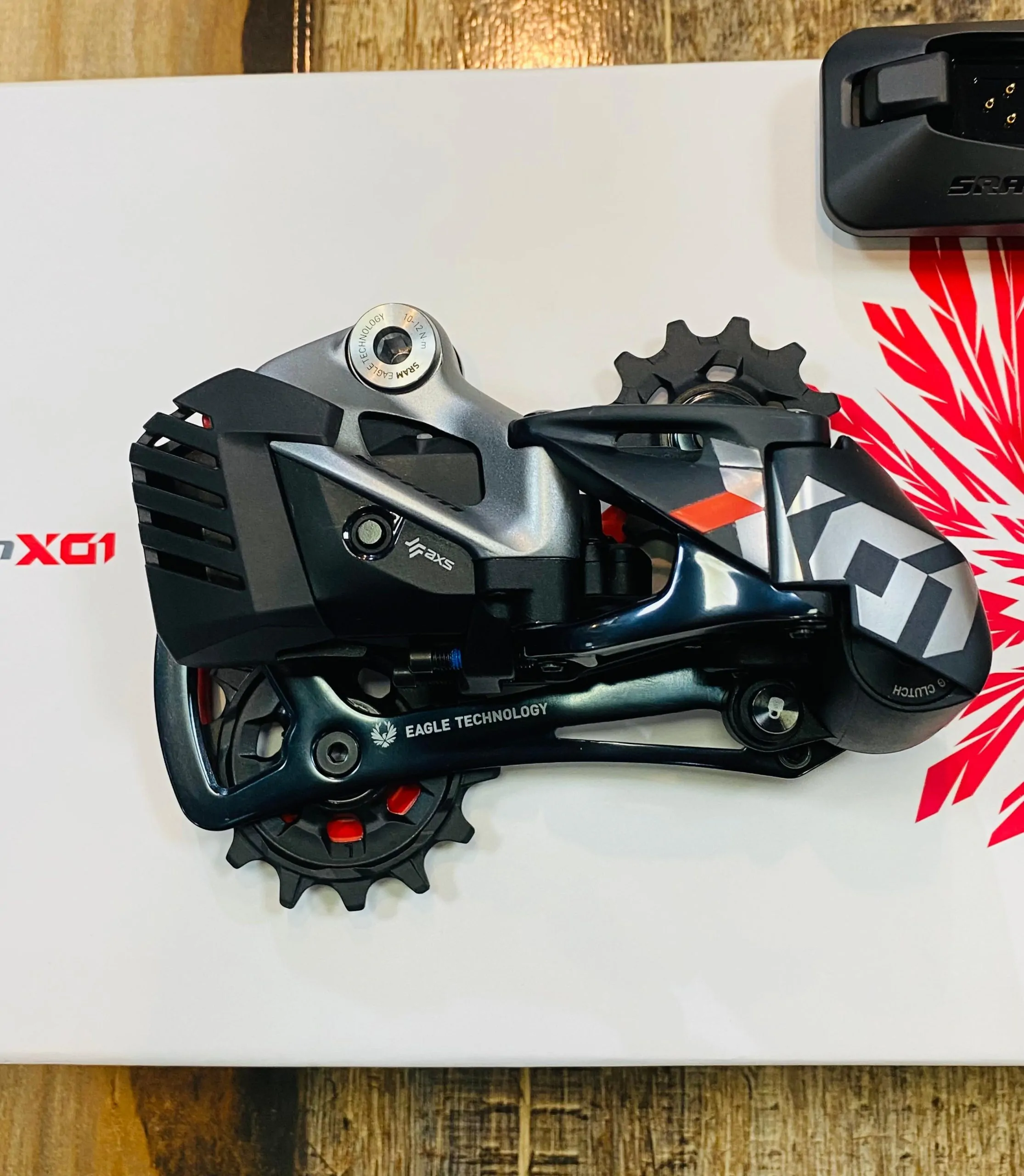 KIT ACTUALIZACIÓN SRAM TENSOR/PALANCA X01 EAGLE AXS ROJO (NUEVO) - Imagen 3