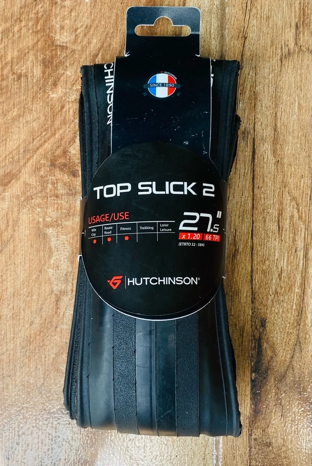 L2 LLANTA HUTCHINSON TOP SLICK 2 27.5X1.20 66TPI MONTAÑA - Imagen 3