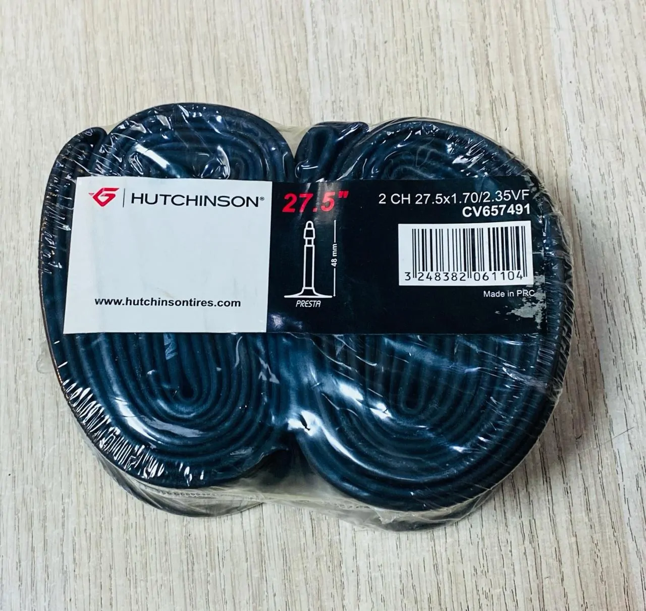 NEU1 NEUMATICOS HUTCHINSON 27.5X1.70/2.35VF PRESTA 48MM CV657491 - Imagen 2