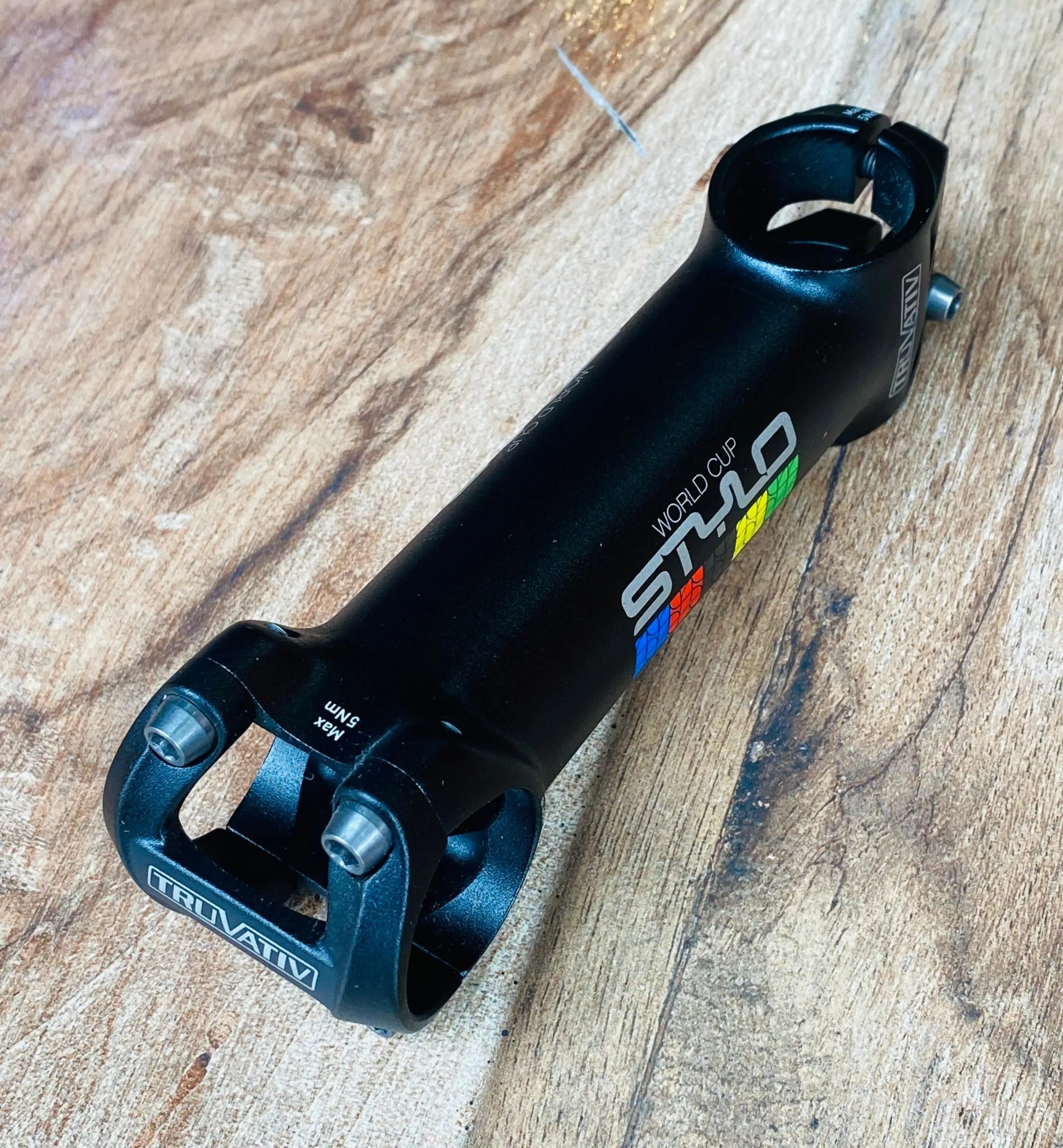 POTENCIA TRUVATIV STYLO WORLD CUP 31.8 120MM NEGRO (NUEVO) - Imagen 4