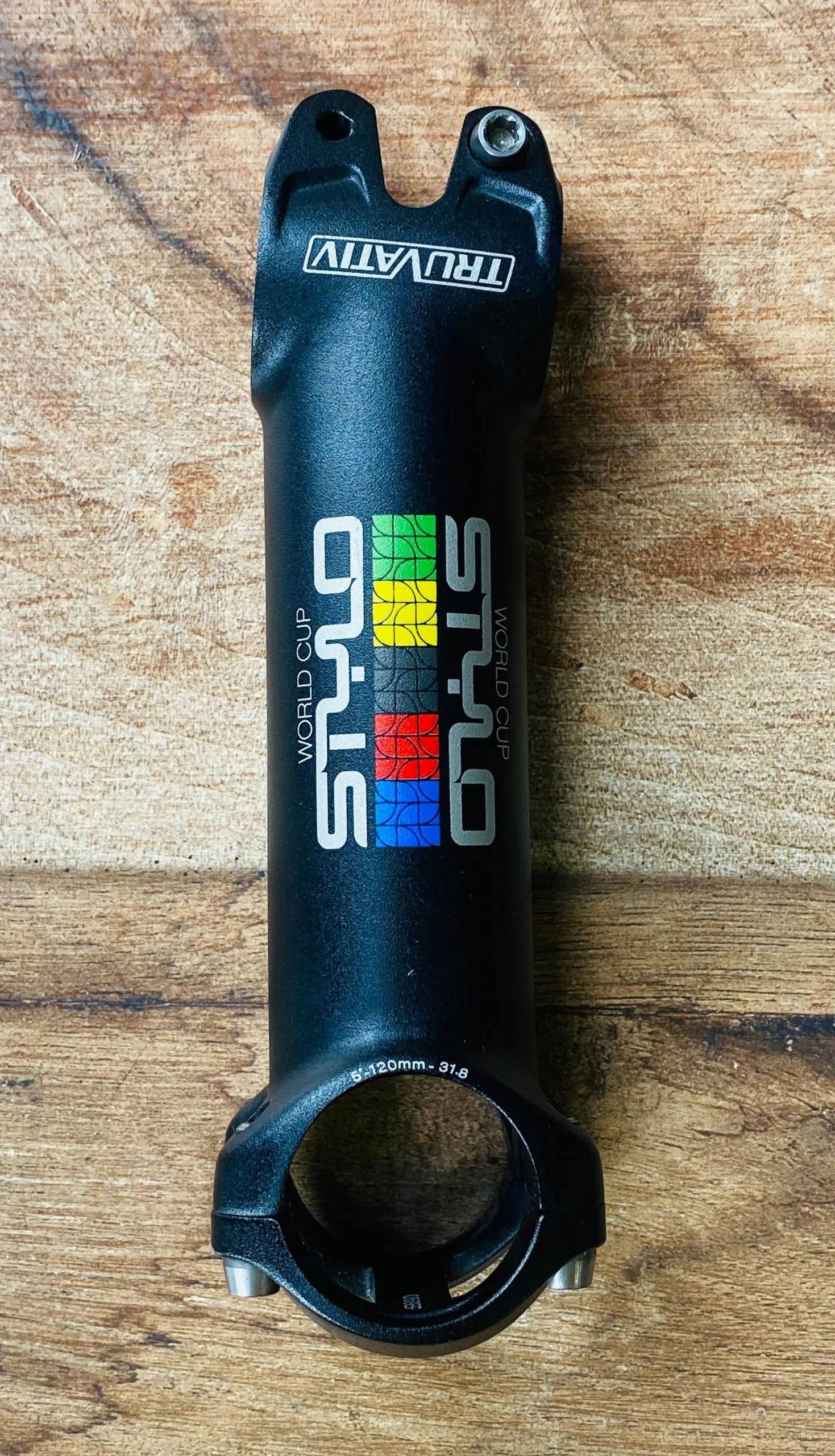 POTENCIA TRUVATIV STYLO WORLD CUP 31.8 120MM NEGRO (NUEVO) - Imagen 5