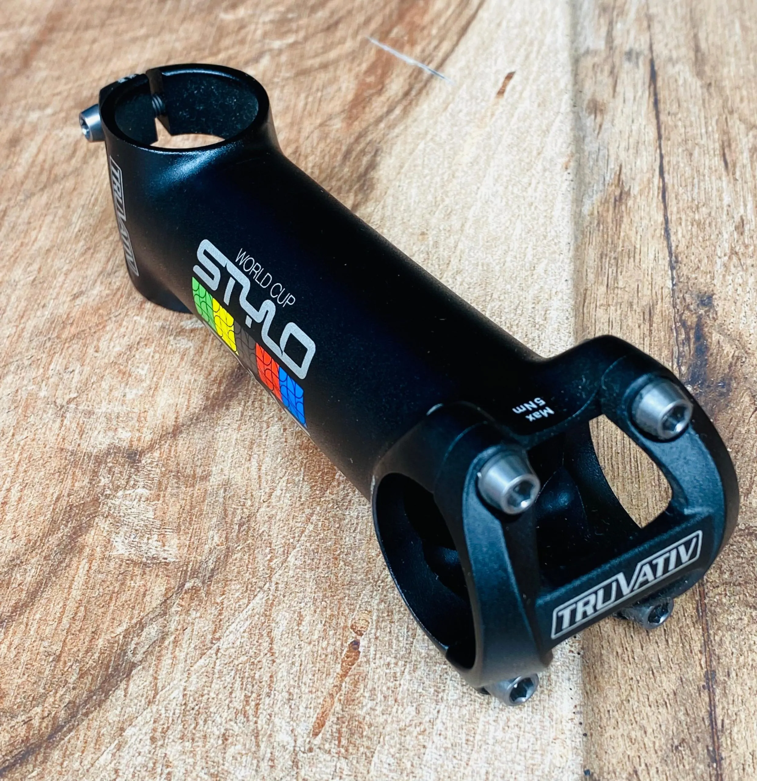 POTENCIA TRUVATIV STYLO WORLD CUP 31.8 120MM NEGRO (NUEVO) - Imagen 6