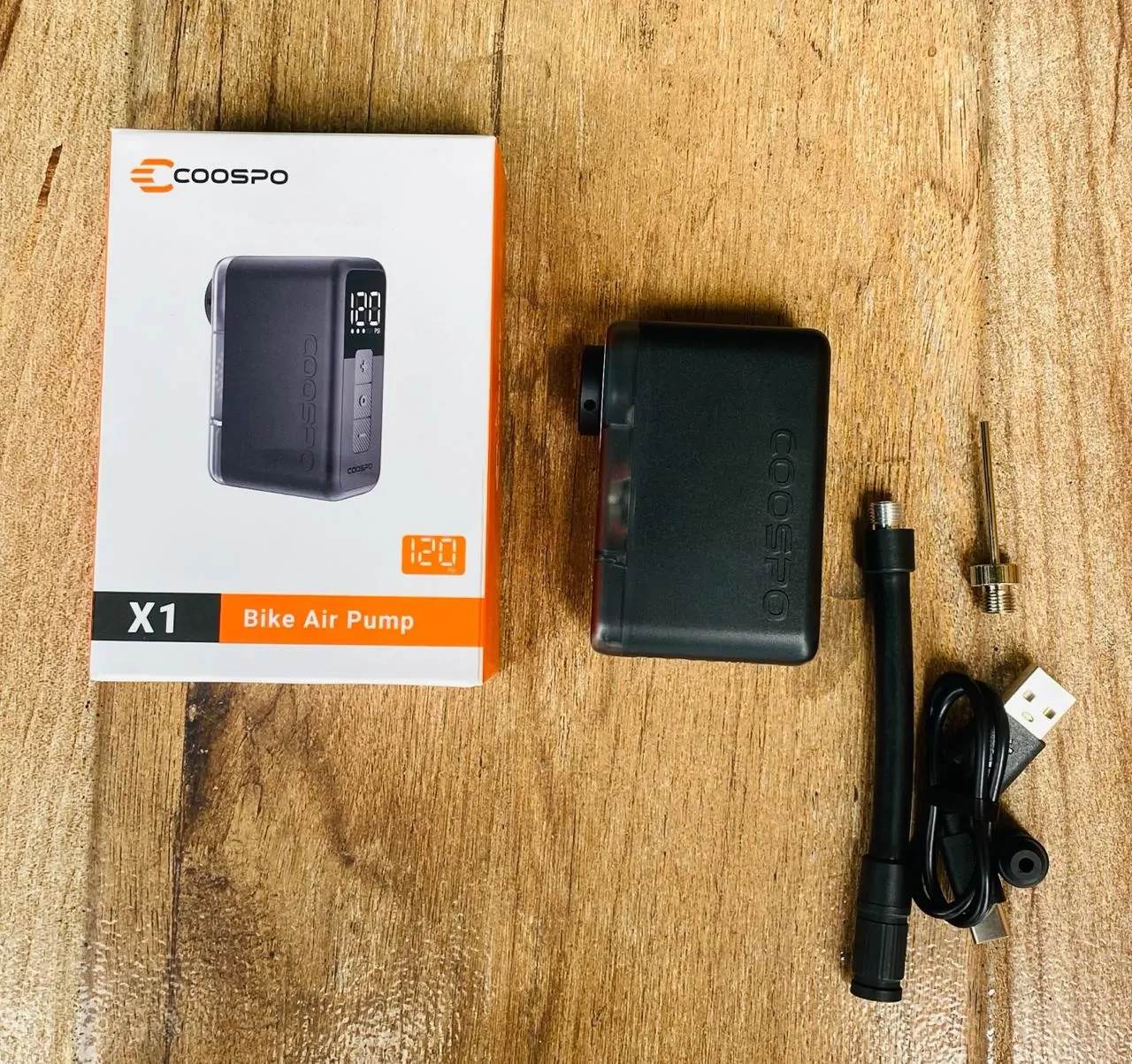COMPRESOR COOSPO AP-X1 120PSI PARA BICICLETAS - Imagen 7