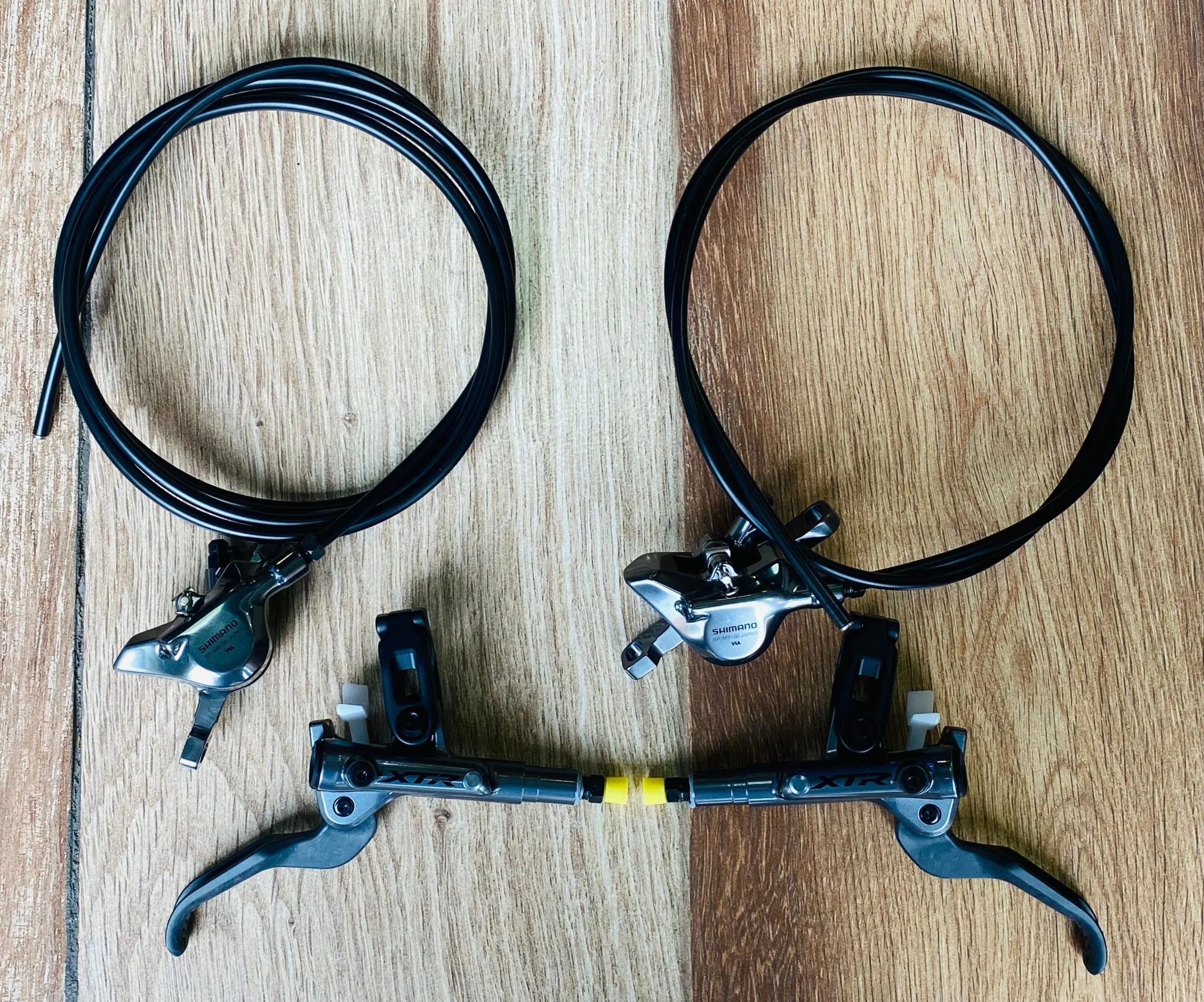 5 JUEGO DE FRENOS MTB DISCO HIDRAULICOS BL/BR-M9100 XTR 2 PISTONES SHIMANO (501492) - Imagen 6