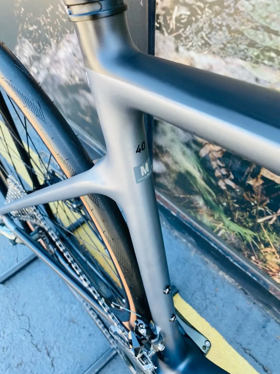 AD4 BICICLETA RUTA SCOTT ADDICT 40 10SPD CARBONO TALLA M (DE SEGUNDA) - Imagen 3
