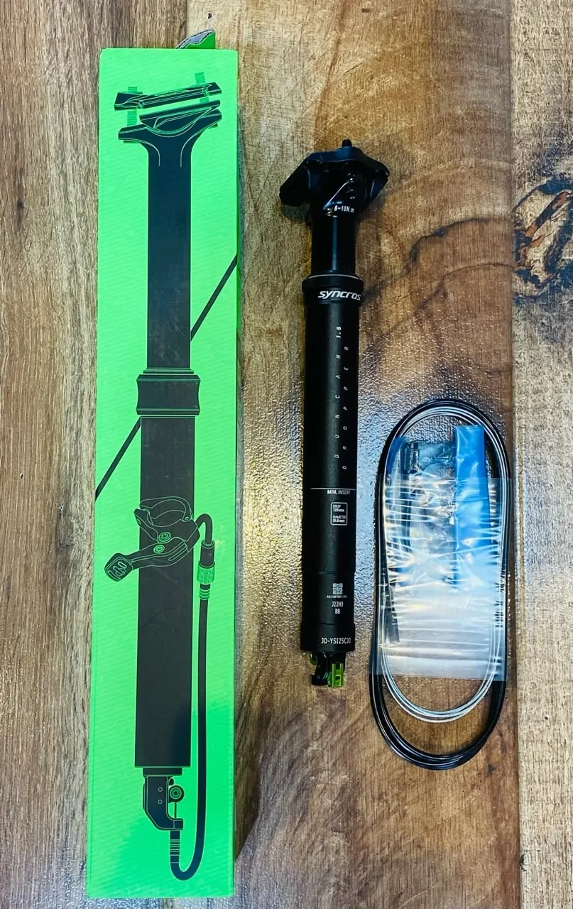 DUN2 DROPPER /TIJA GRADUABLE 125MM X 31,6MM SYNCROS DUNCAN 601847 - Imagen 3