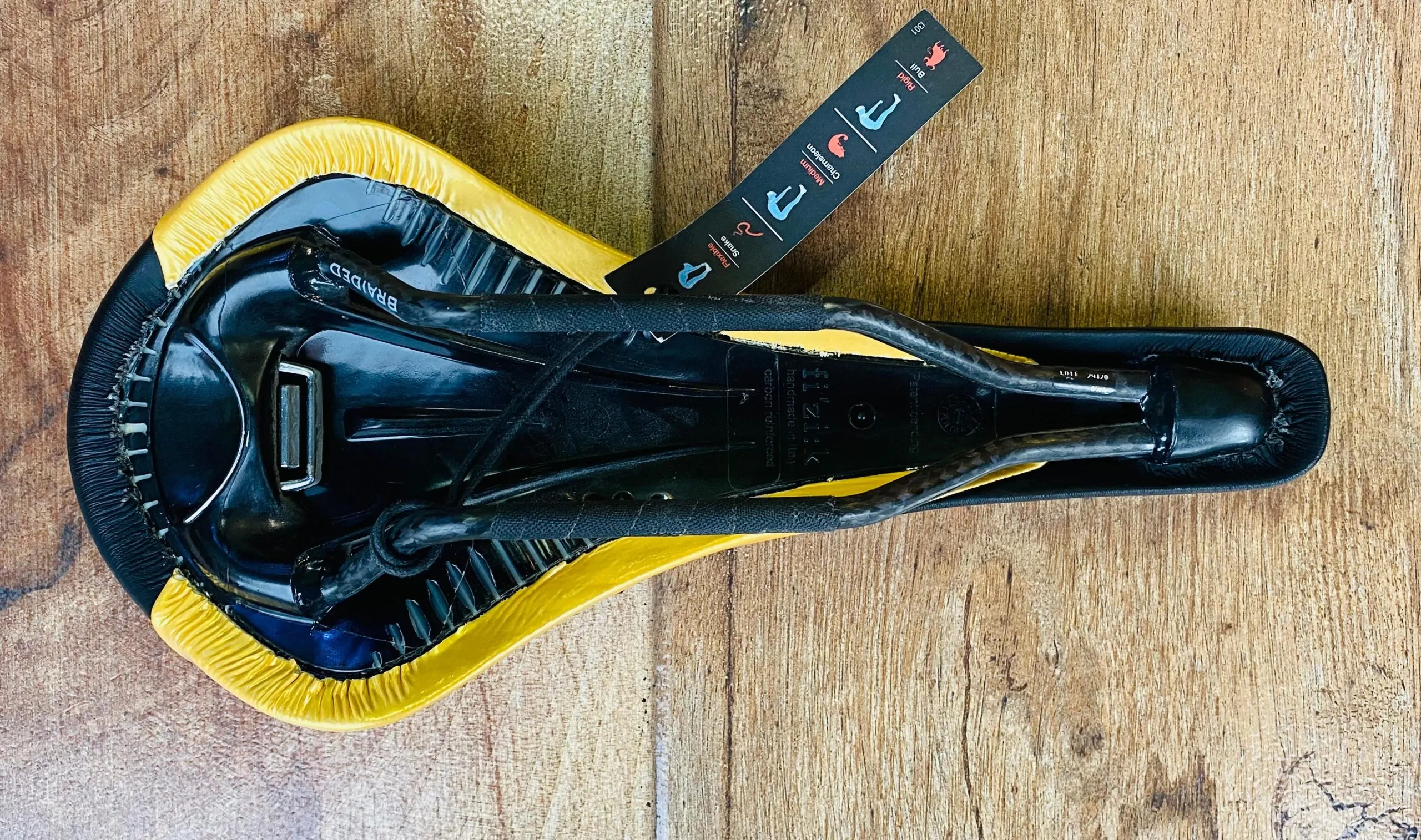 EE SILLIN fi’zi:k GOBI XM CARBON MTB 130 mm x 275mm NEGRO (NUEVO) - Imagen 5