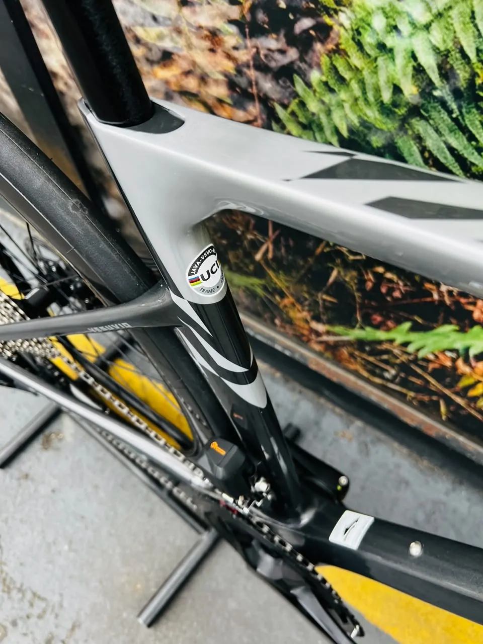 BICICLETA RUTA JAVA VESUVIO SHIMANO 105 Di2 12SPD TITANIUM - Imagen 2
