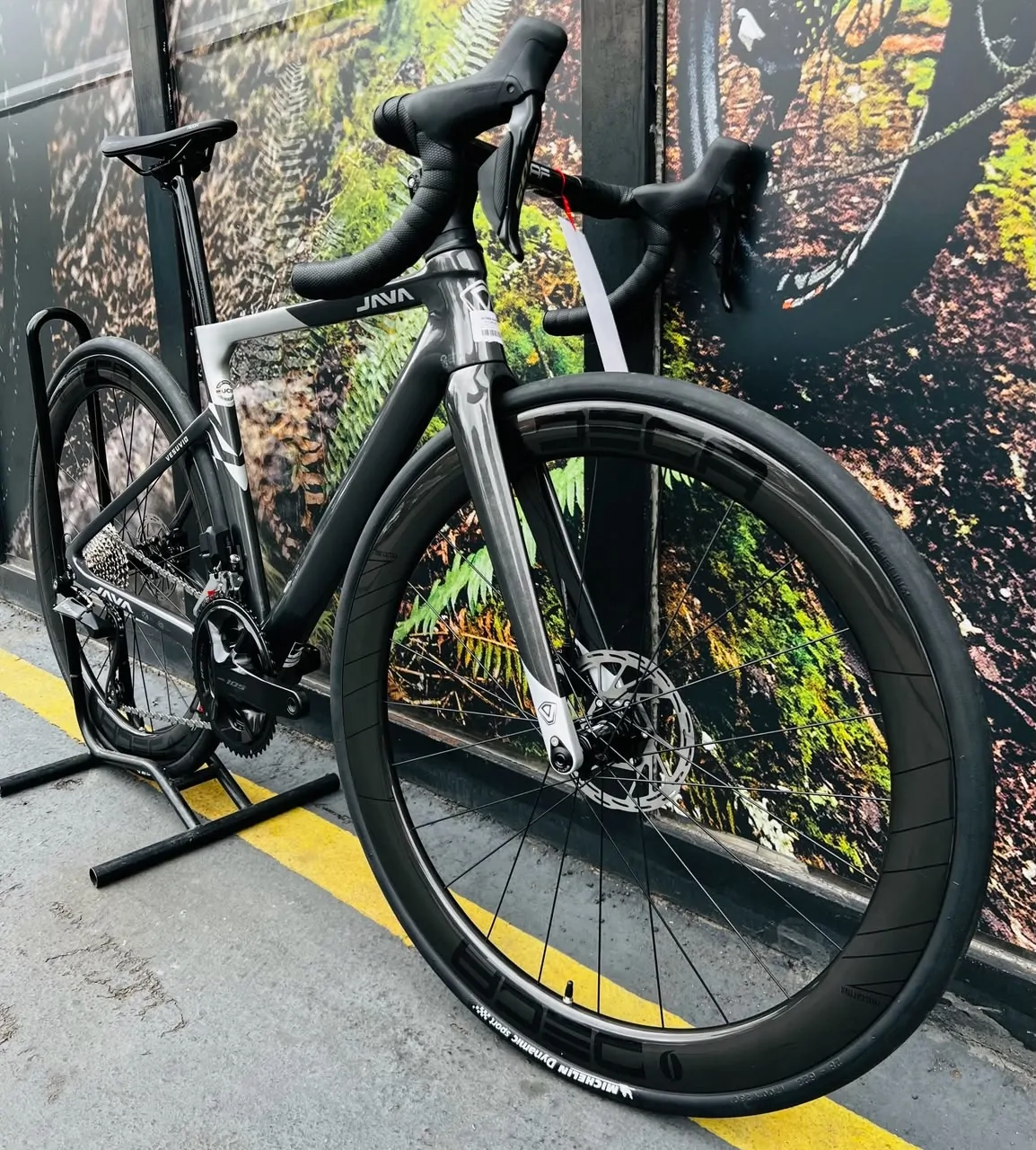 BICICLETA RUTA JAVA VESUVIO SHIMANO 105 Di2 12SPD TITANIUM - Imagen 3