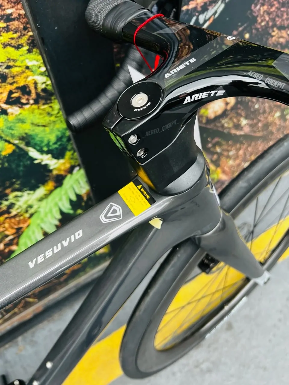 BICICLETA RUTA JAVA VESUVIO SHIMANO 105 Di2 12SPD TITANIUM - Imagen 4