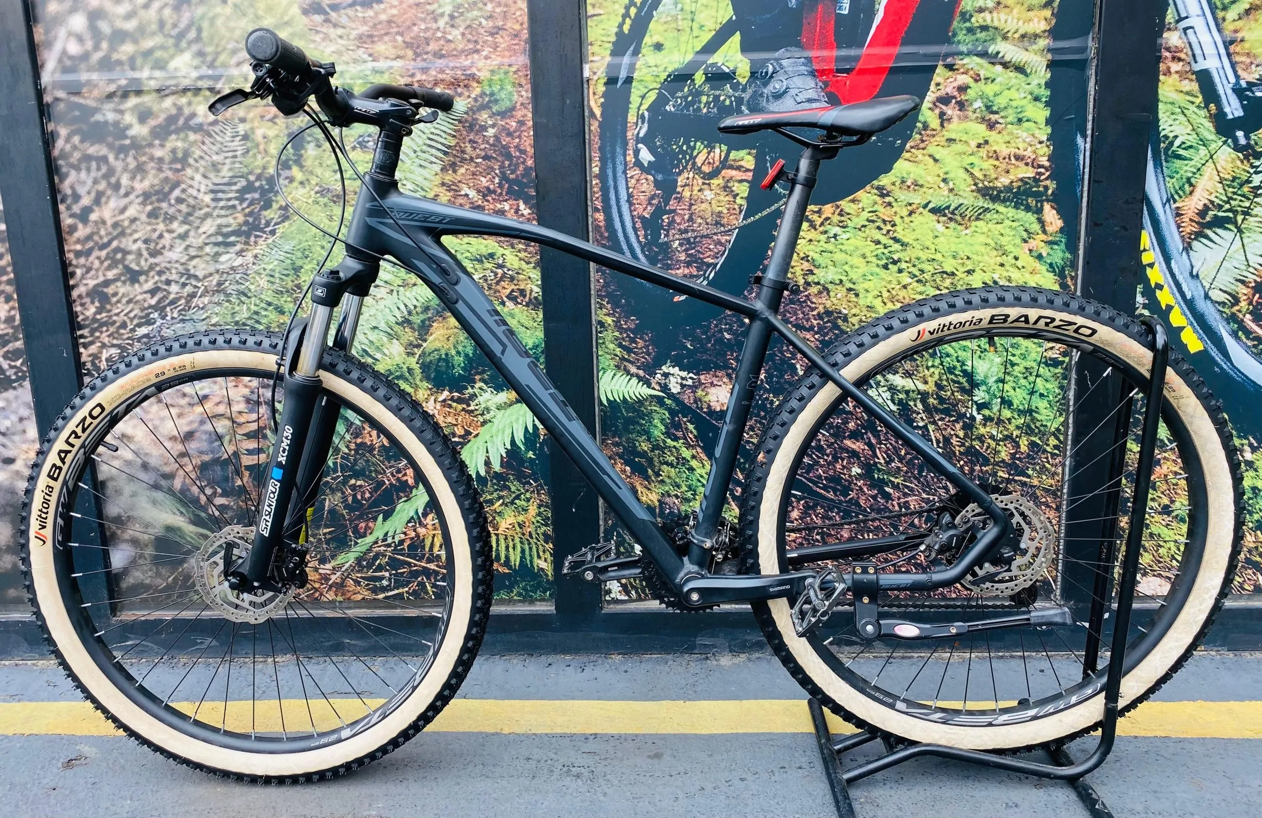 BICICLETA MTB ON-TRAIL QUEST 3X9VEL TALLA L (USADA) - Imagen 7