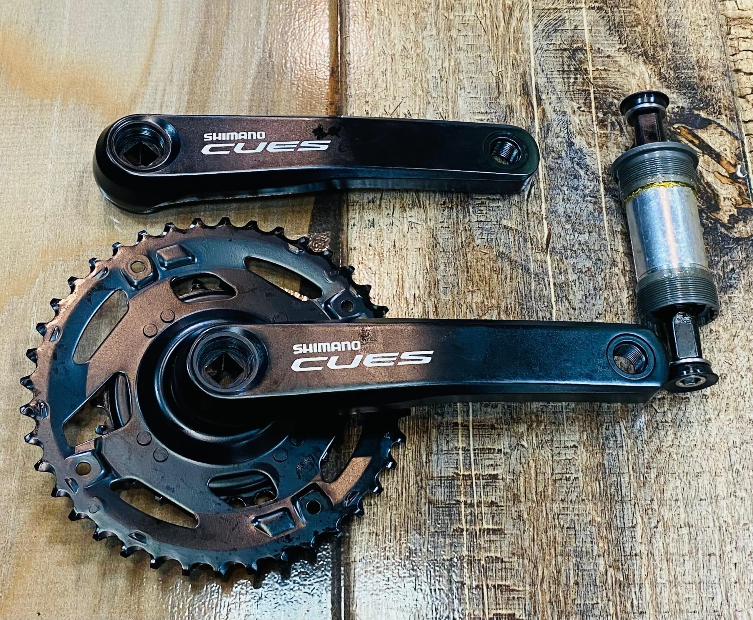 BB GRUPO MTB SHIMANO CUES 2X9VEL 11-36T (NUEVO) - Imagen 2