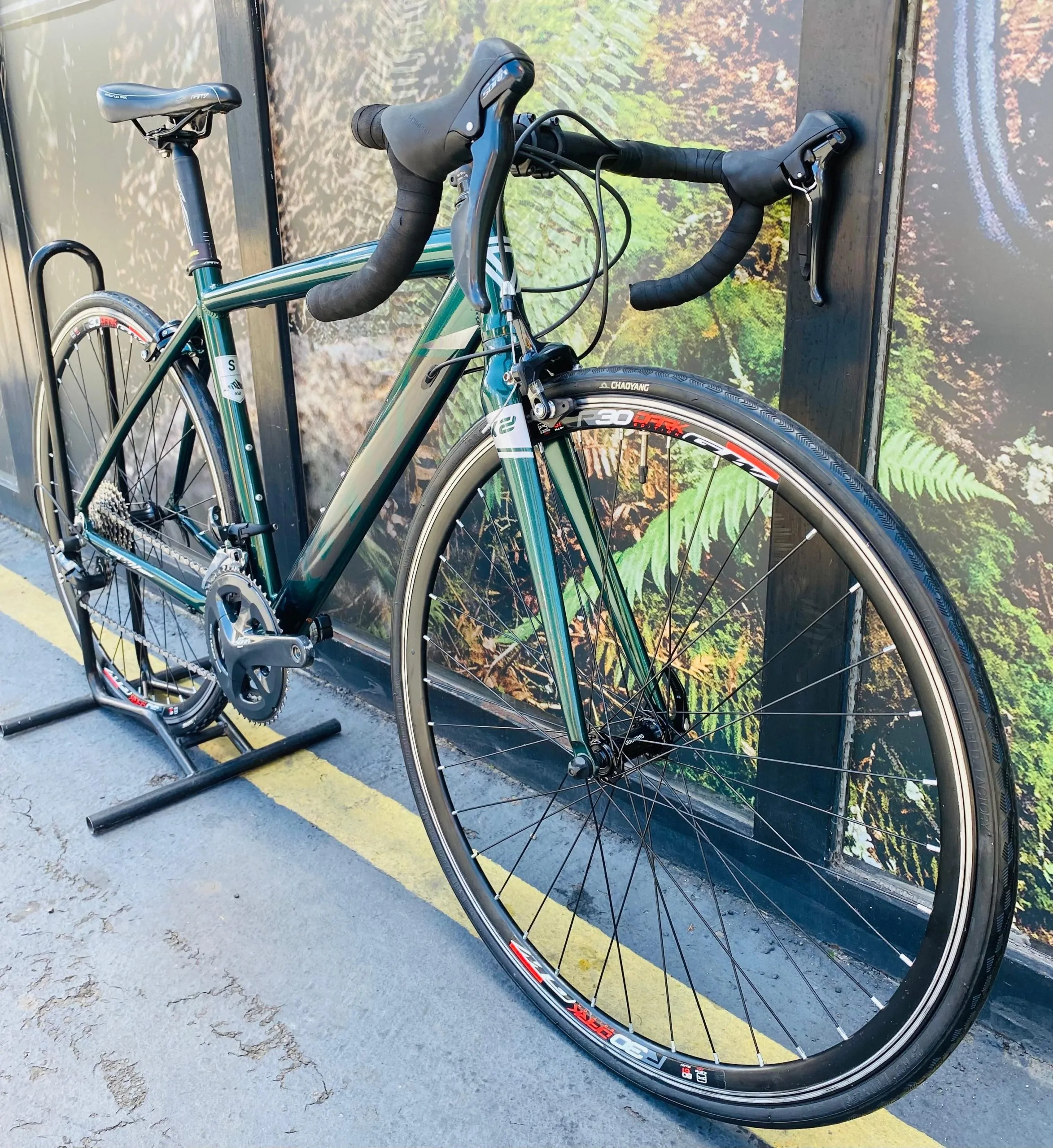 BICICLETA RUTA GW K2 9VEL TALLA S (USADA) - Imagen 4