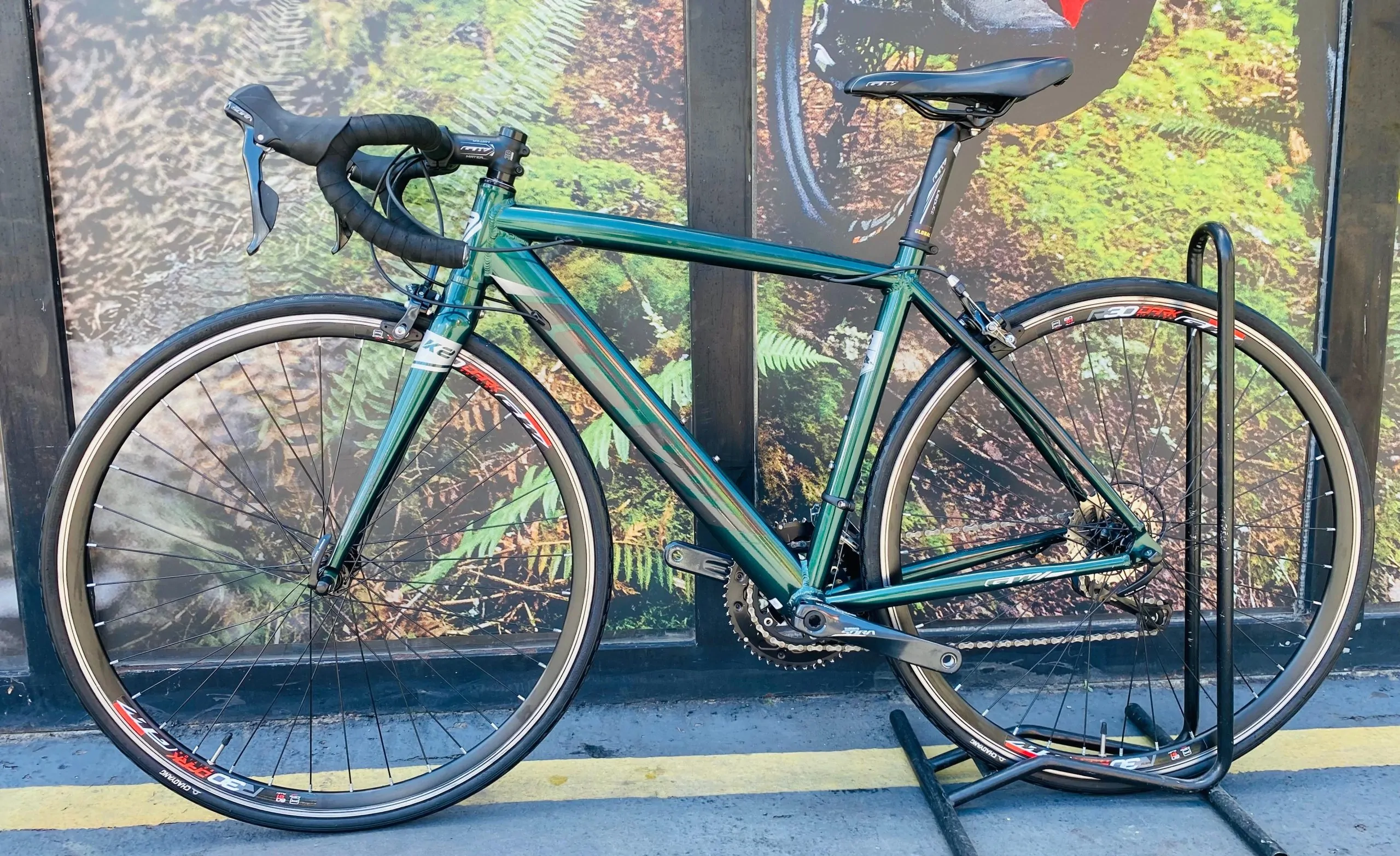 BICICLETA RUTA GW K2 9VEL TALLA S (USADA) - Imagen 5