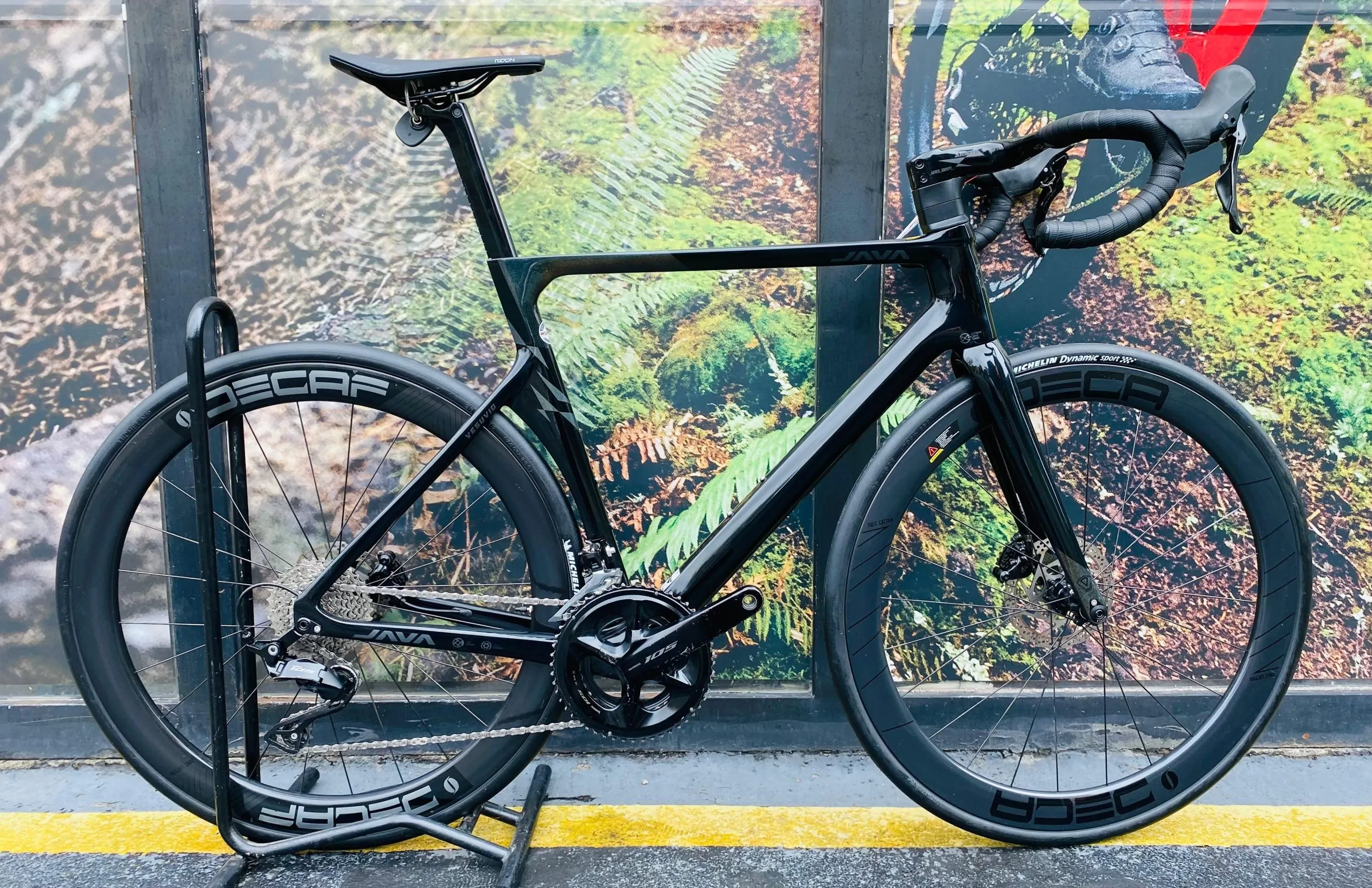BICICLETA BICICLETA RUTA JAVA VESUVIO SHIMANO 105 12SPD TALLA L (DE SEGUNDA) - Imagen 1