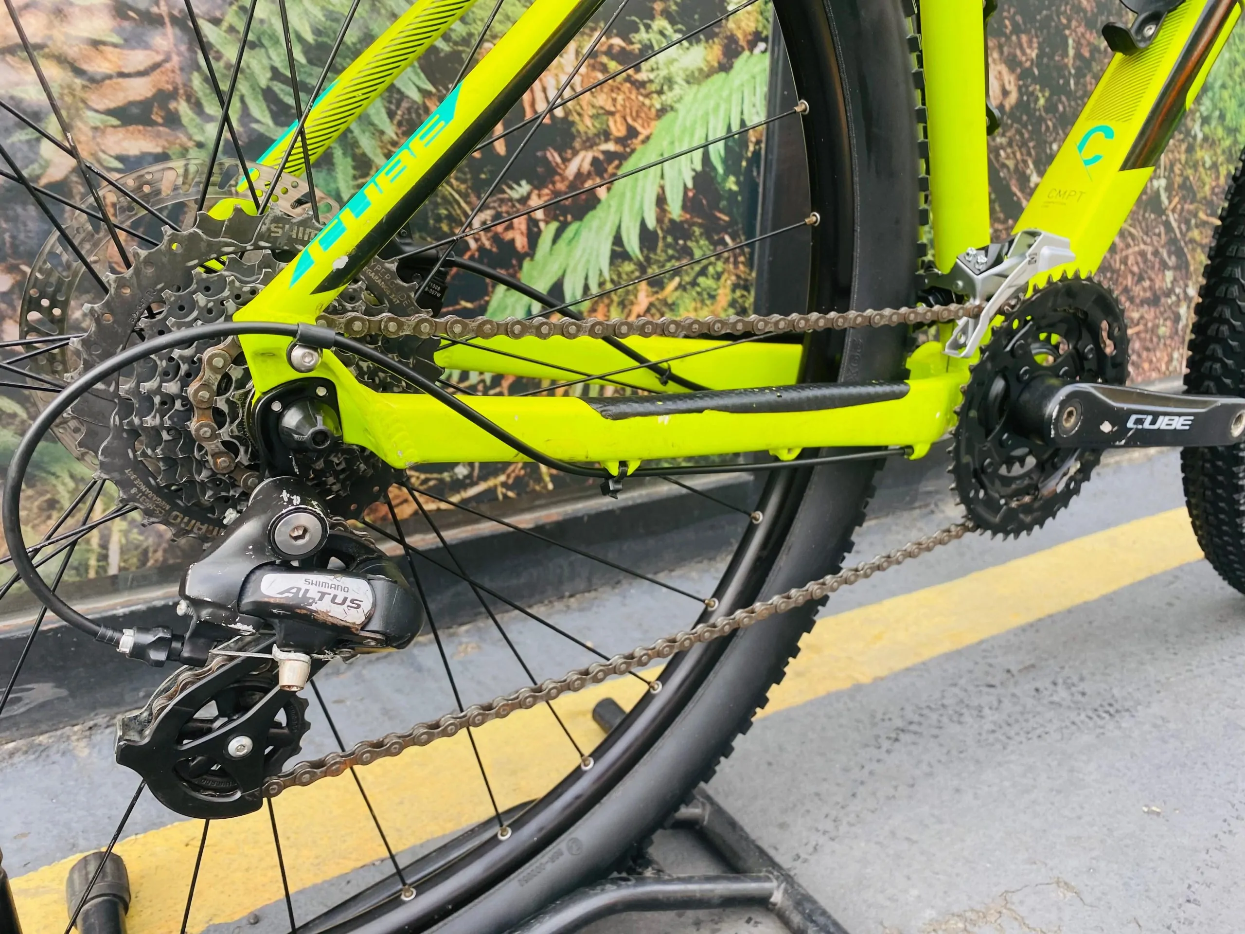 CC BICICLETA MTB CUBE AIM PRO 29 8VEL ALUMINIO TALLA L (USADA) - Imagen 2