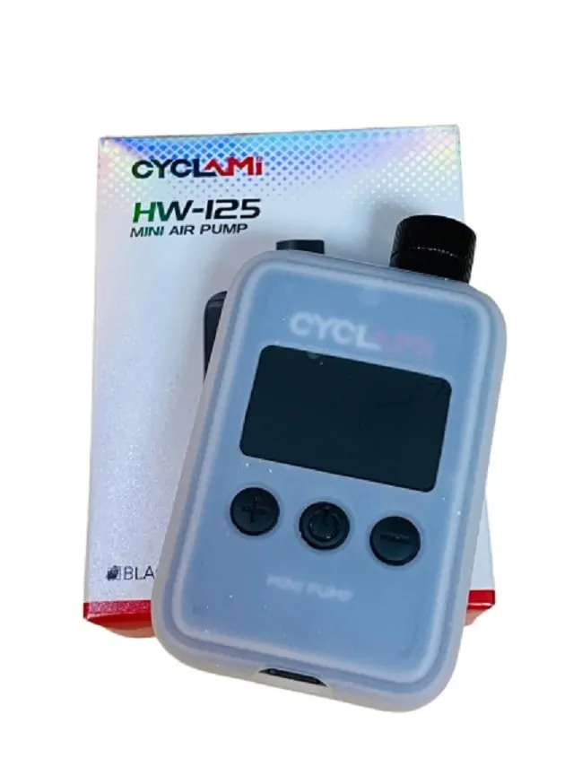 COMPRESOR CYCLAMI MINI AIR PUMP HW-I25 MAX 150PSI - Imagen 1