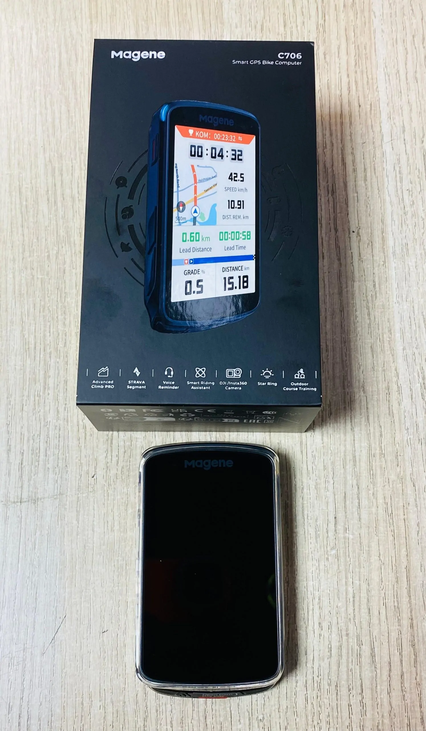 CICLOCOMPUTADOR MAGENE C706 GPS INTELIGENTE - Imagen 8