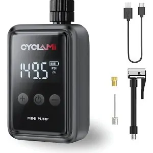 COMPRESOR MINI PUMP CYCLAMI MAX PUMPING 150PSI HW-139