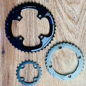 CORONILLAS MTB TRUVATIV 44-33-22T 10SPD 104 BCD (NUEVO)