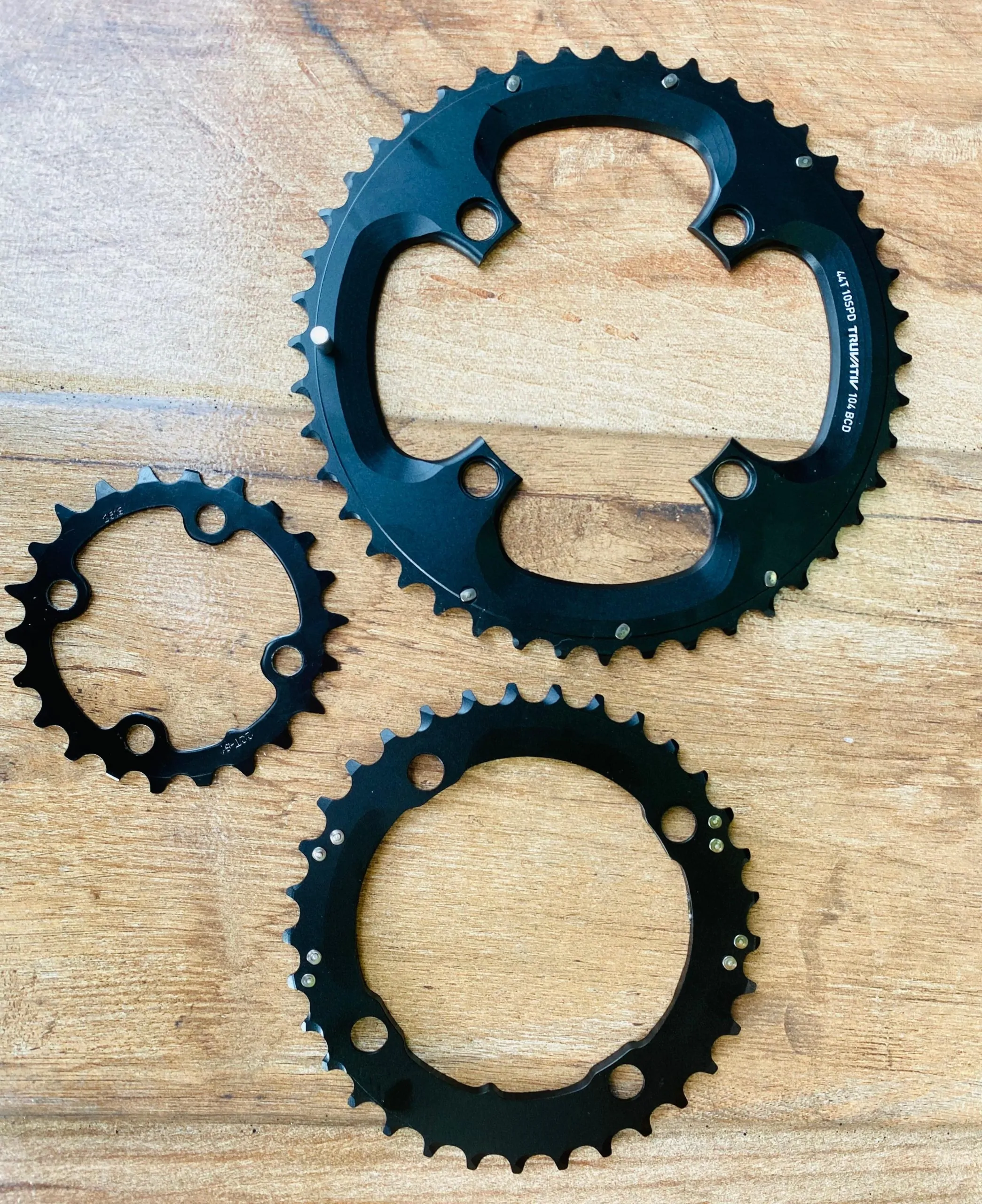 BBB CORONILLAS BICI MTB TRUVATIV 10SPD 104BCD 44-33-22T - Imagen 2
