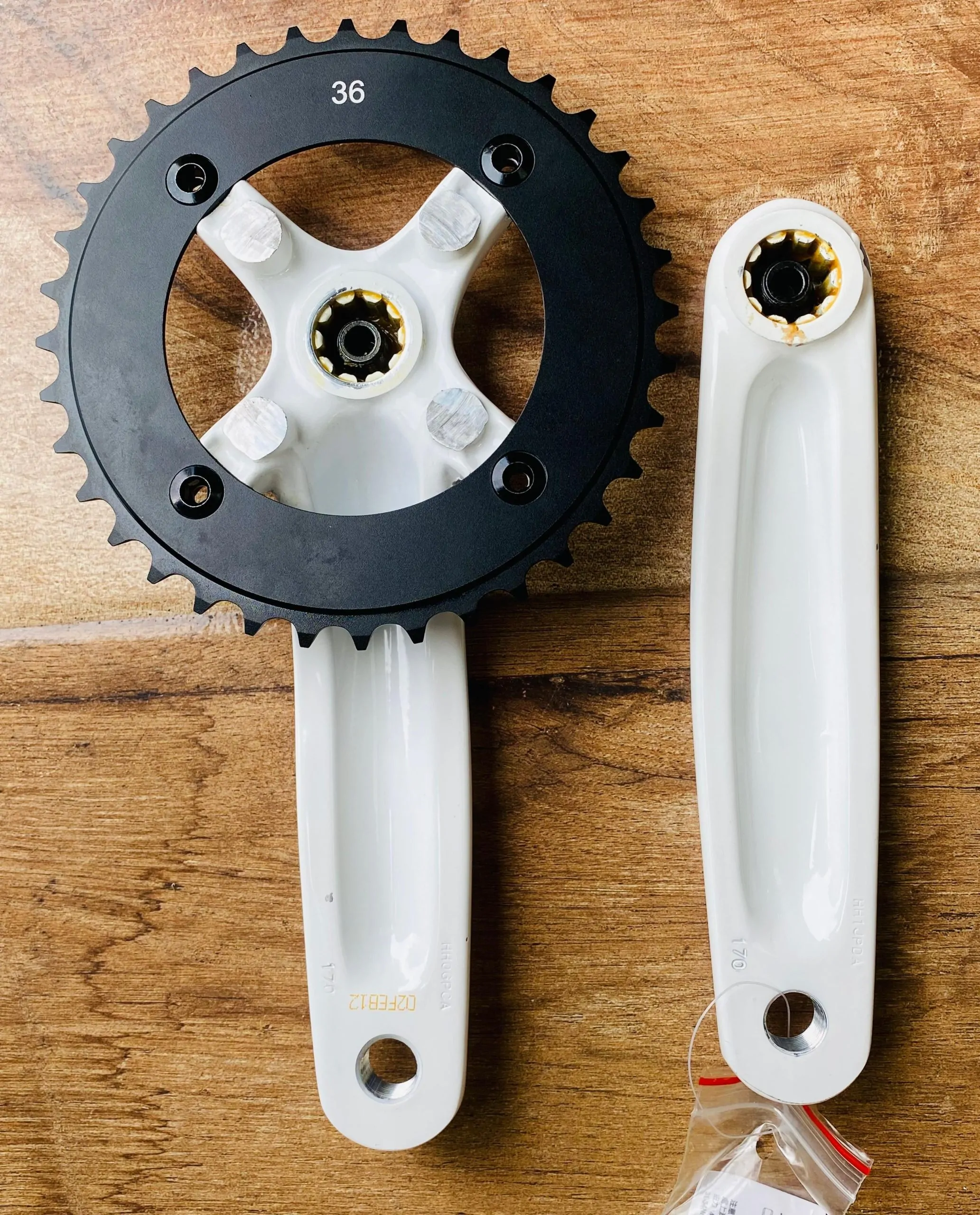 CC BIELAS MTB TRUVATIV HOLZFELLER 36T 170MM - Imagen 4