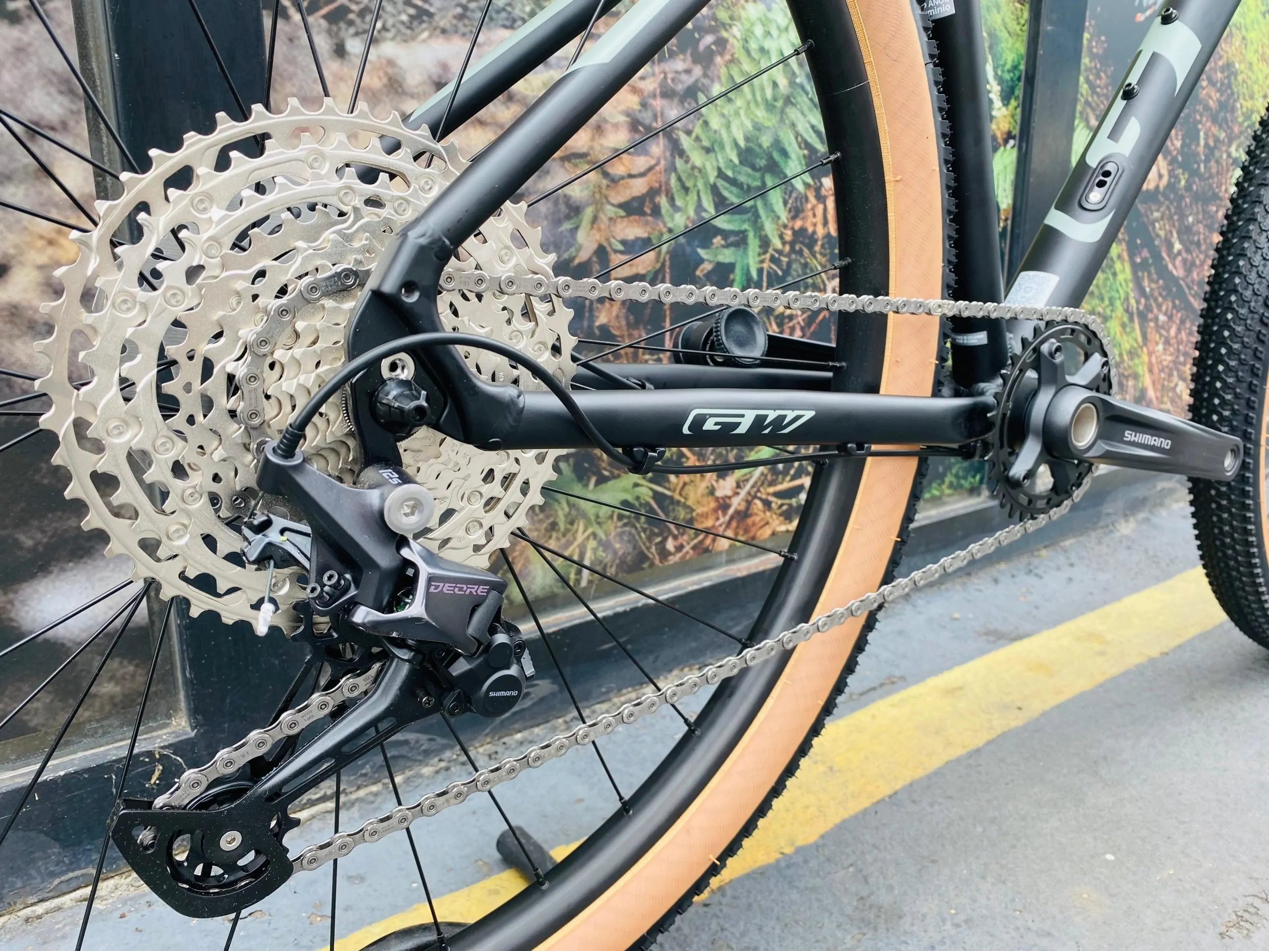 CC BICICLETA MTB GW HAWK 1X12VEL DEORE (060733) - Imagen 3