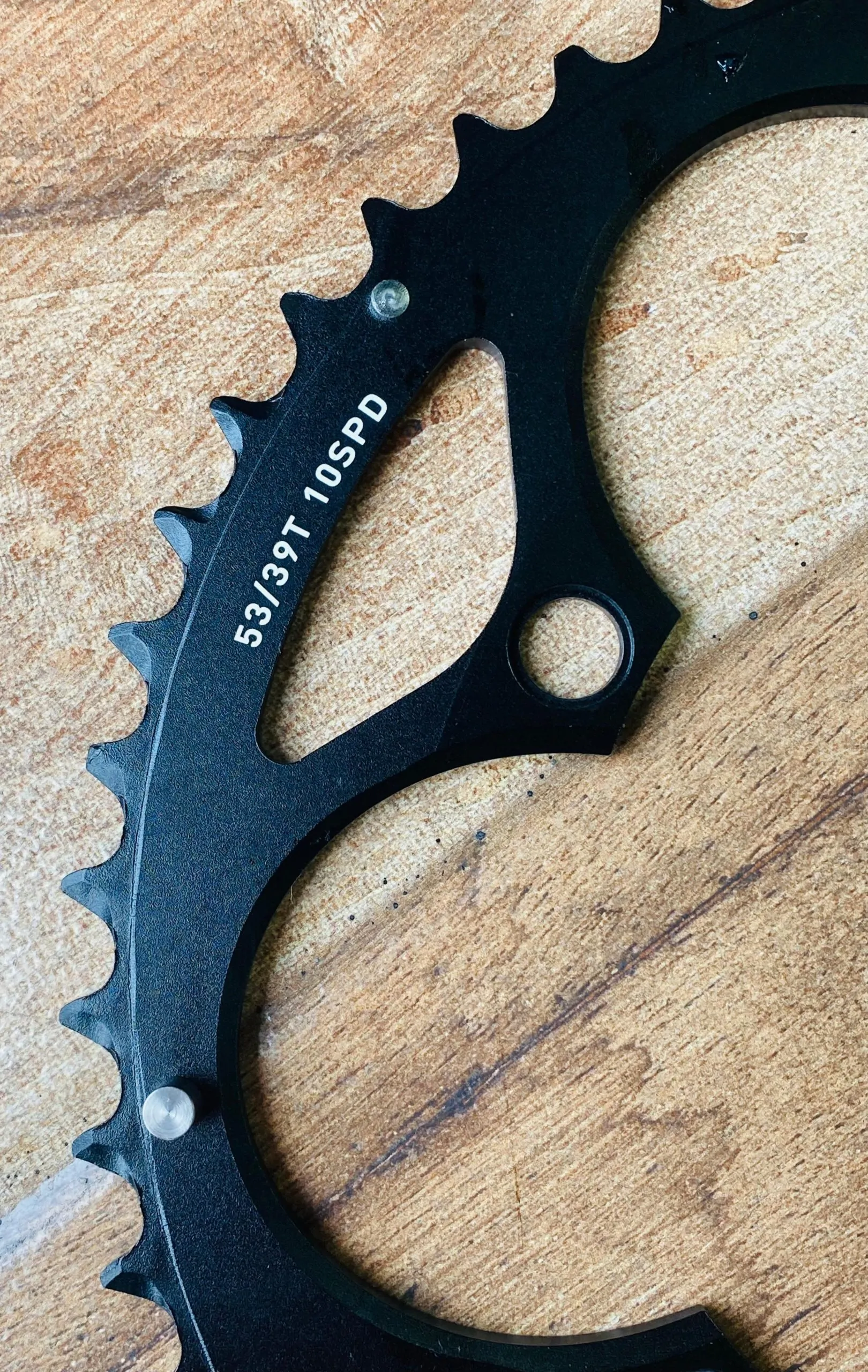 COR6 CORONILLAS SRAM BICI RUTA 53-39T 10SPD 130BCD POWERGLIDE - Imagen 4