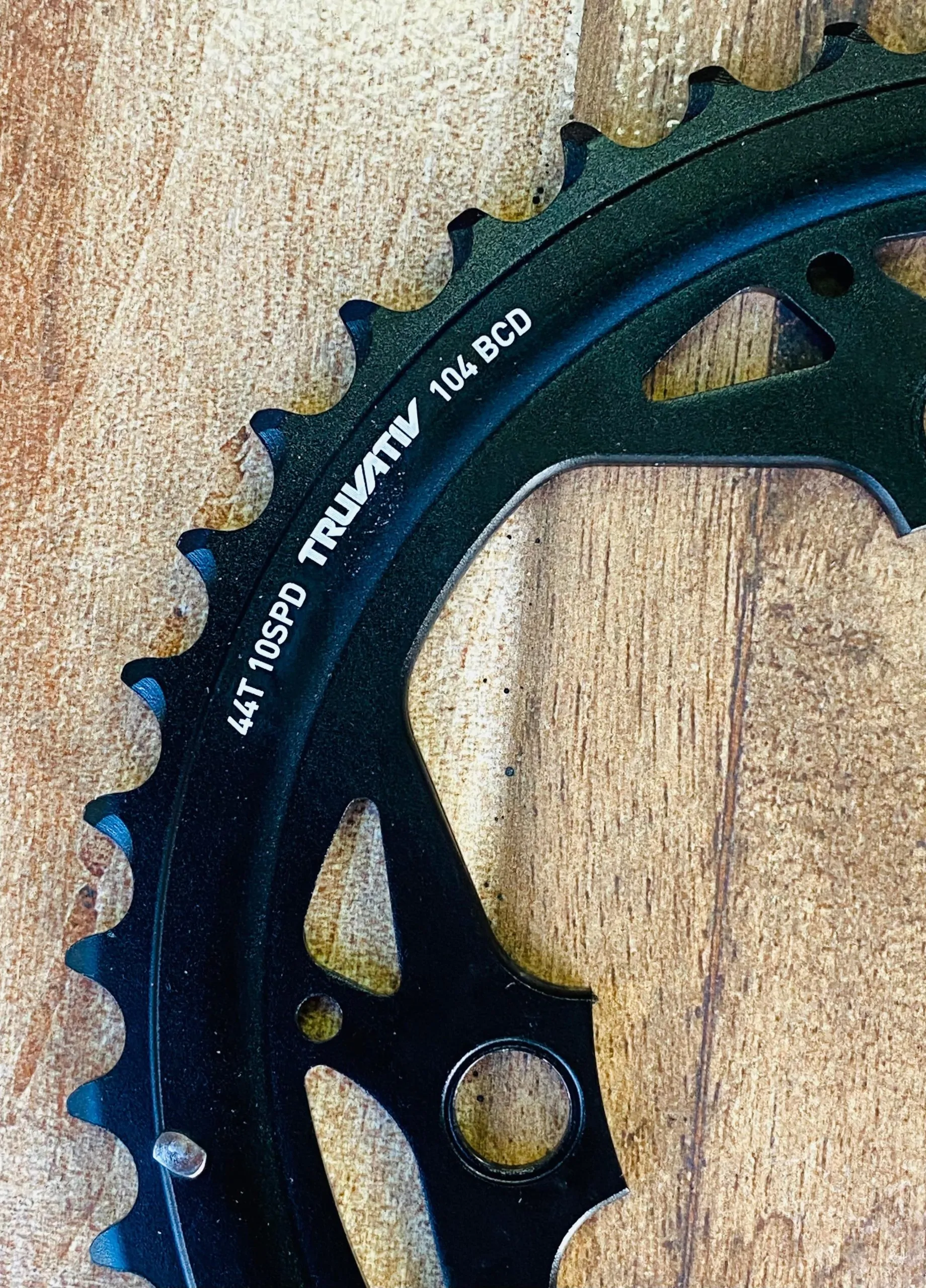 DDD CORONILLAS BICI MTB TRUVATIV 10SPD 104BCD 44-33-22T x5 - Imagen 3