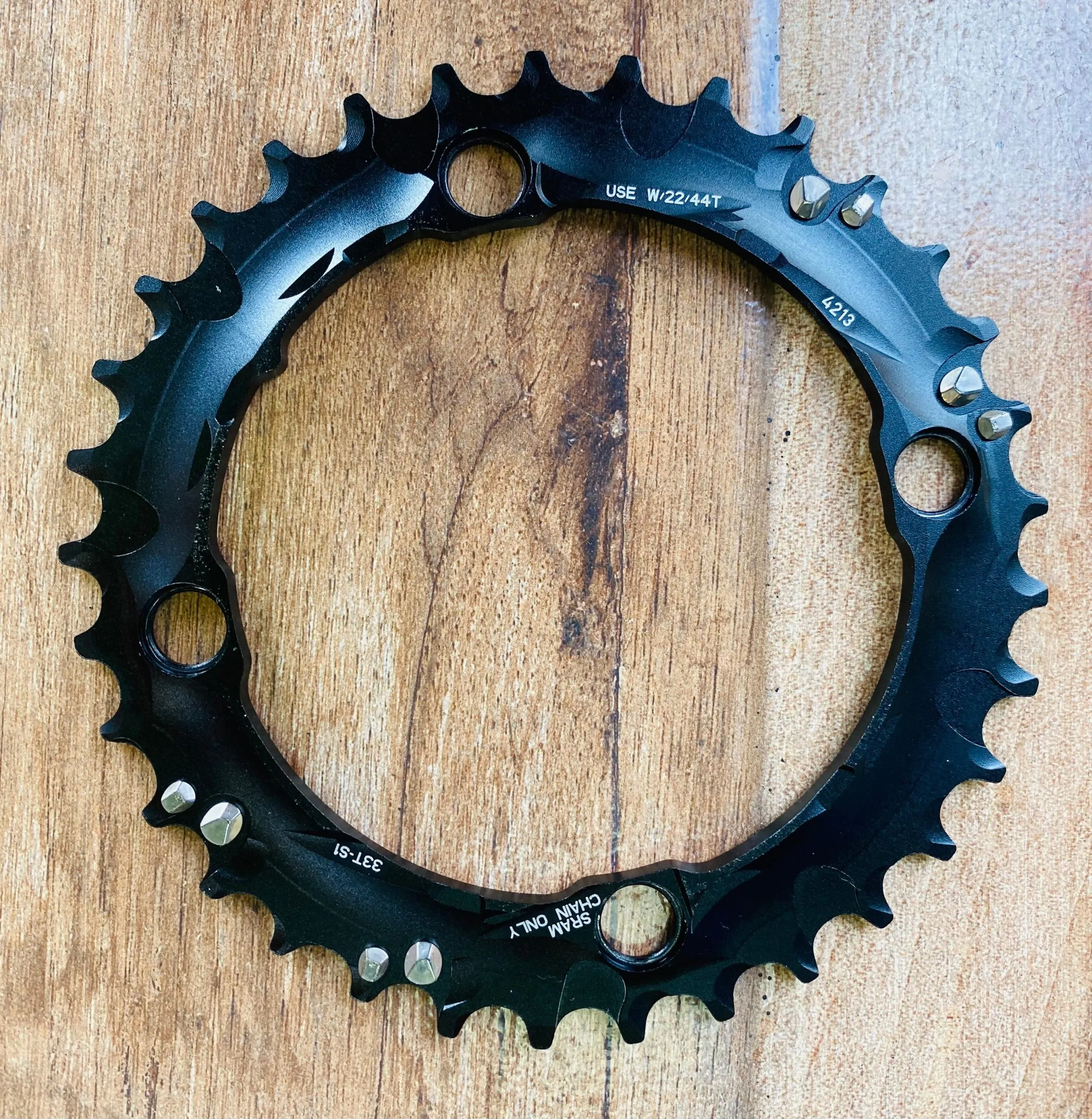 EEE CORONILLAS BICI MTB TRUVATIV 10SPD 104BCD 44-33-22T - Imagen 4